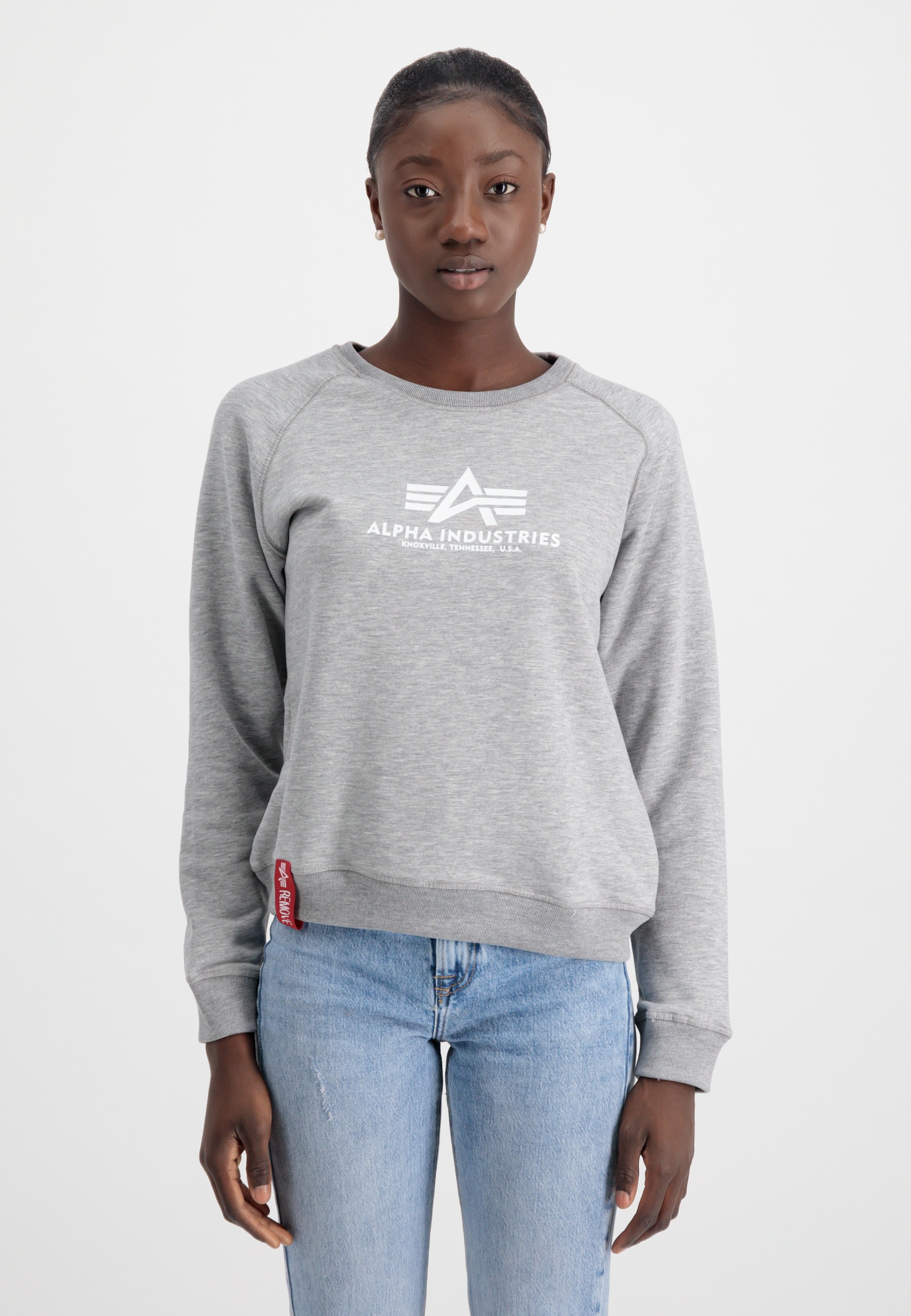 Basic Wmn« Alpha New Sweatshirts - Sweater bei Industries Sweater online kaufen »Alpha Industries Women OTTO