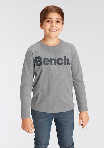 Bench. Langarmshirt »Basic«, mit Logo-Druck kaufen