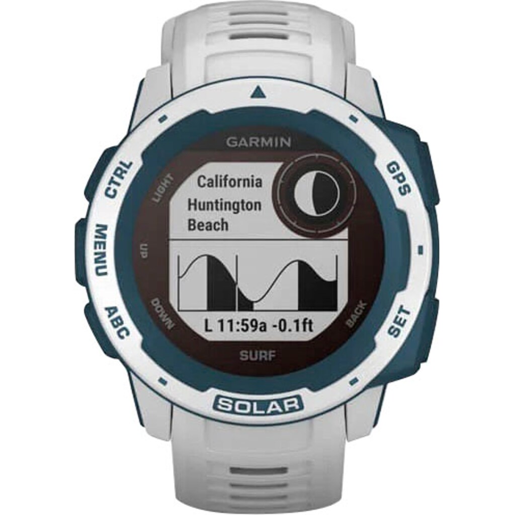 Garmin Smartwatch »Instinct Solar – Surf Edition«