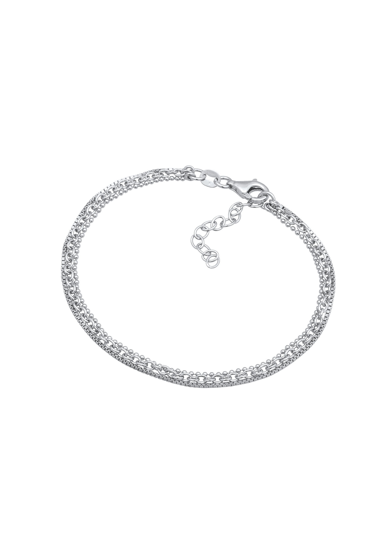Elli Armkette »Armband Layer Lagenlook 925 Sterling Silber«