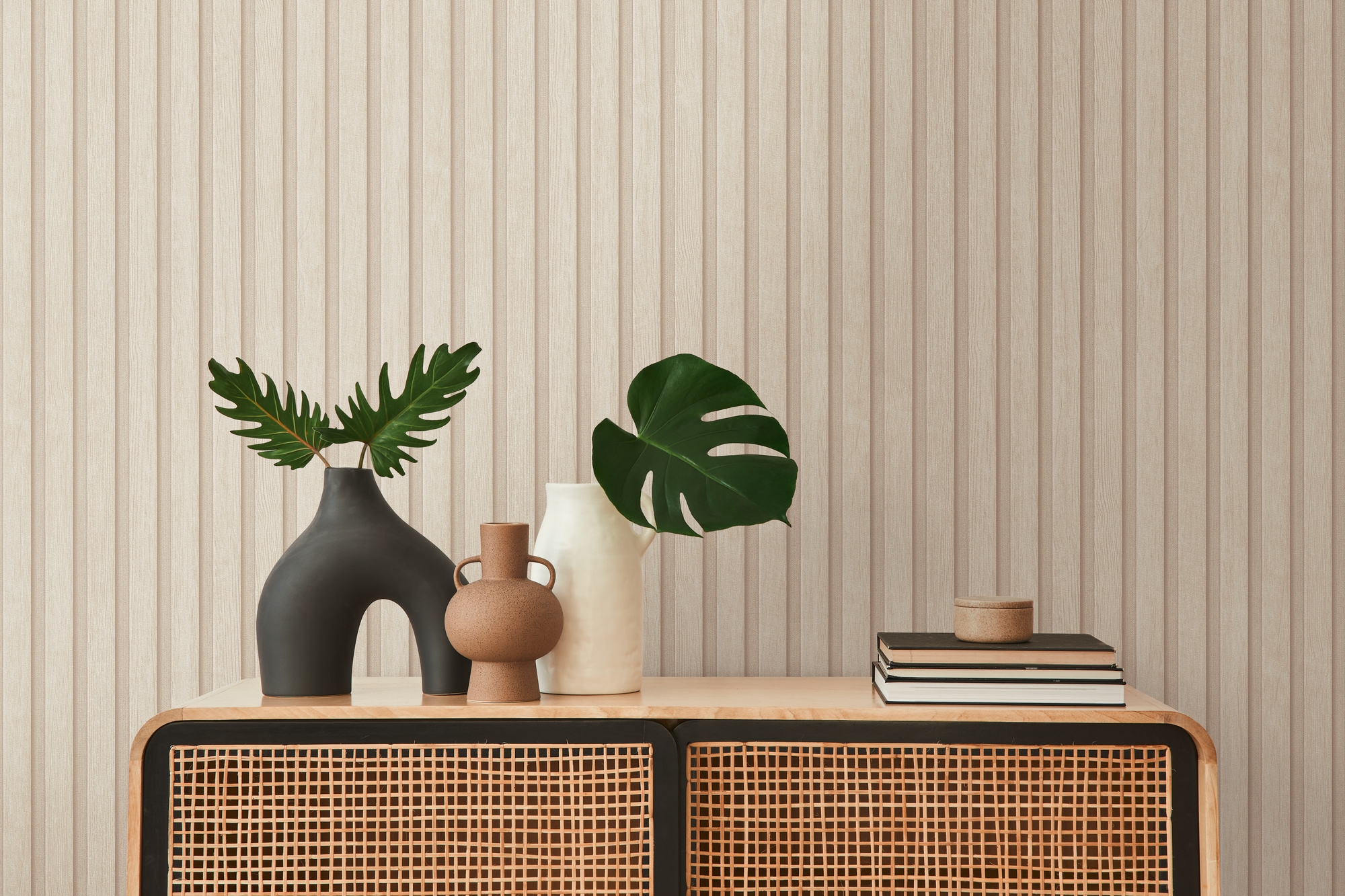 A.S. Création Vliestapete »PintWalls II Tapete Holzpaneele Mustertapete Holzoptik 3D« matt strukturiert Vliestapete Wandpaneele für Schlafzimmer Küche Wohnzimmer Holzpaneele