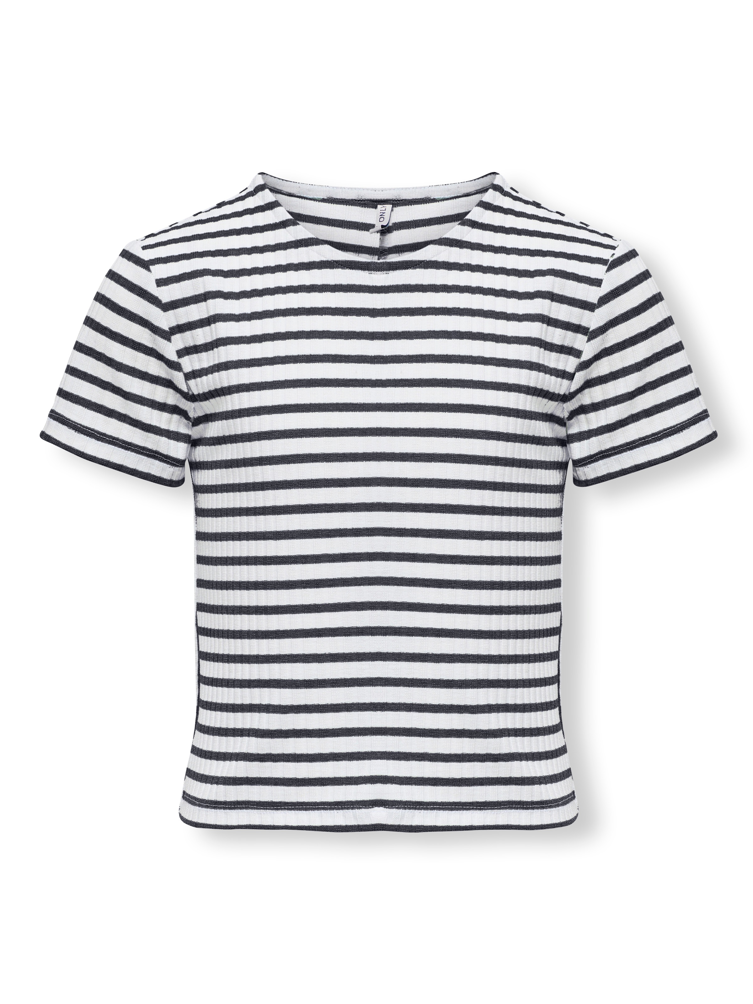 KIDS ONLY Kurzarmshirt »KOGNELLA STRIPED S/S O-NECK TOP JRS«