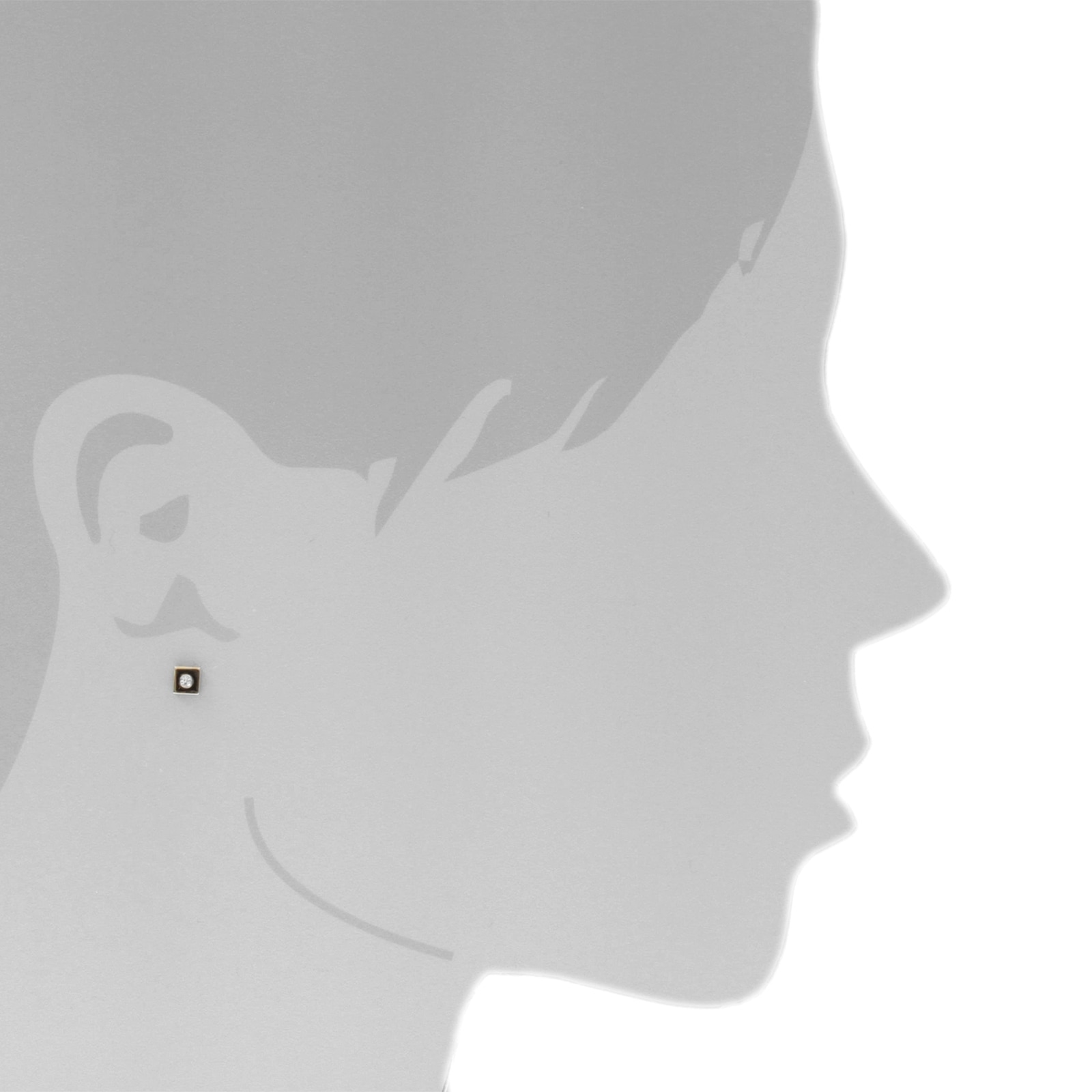 OSTSEE-SCHMUCK Paar Ohrstecker »- Sunny Exklusiv - Silber 925/000 & Gold 585/000 - Schmuckstein«