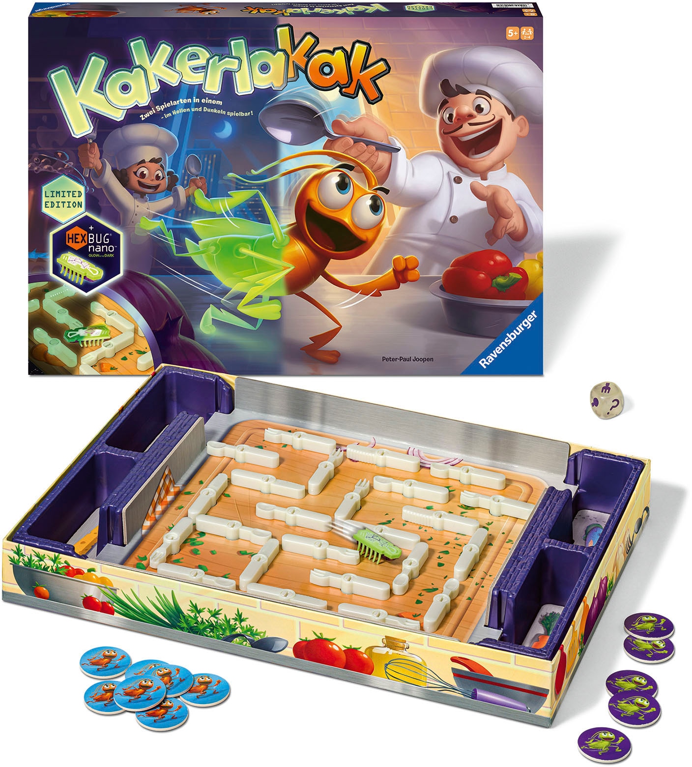 Ravensburger Spiel »Kakerlakak - Glow in the dark«, Made in Europe; FSC® - schützt Wald - weltweit