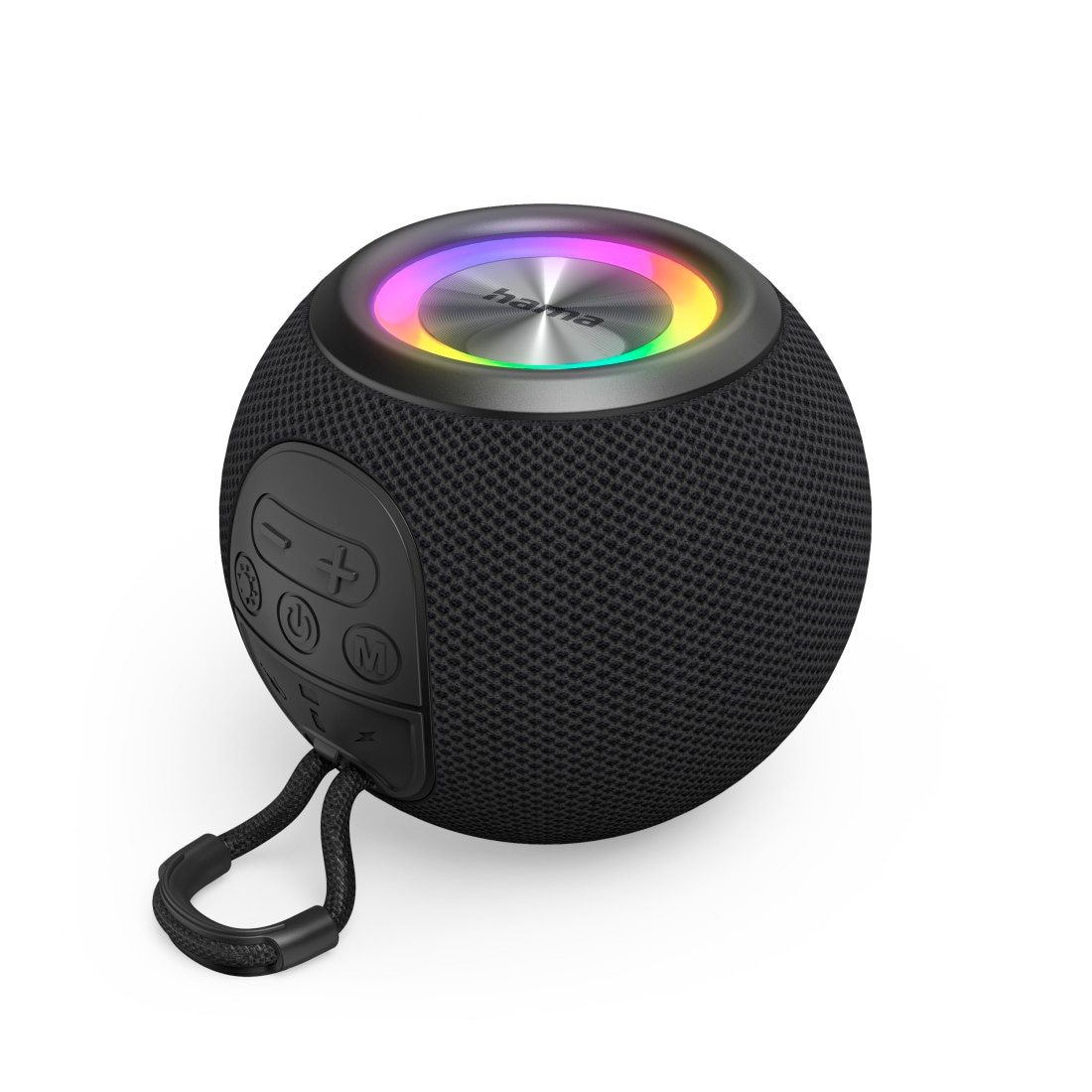 Hama Bluetooth-Lautsprecher »Bluetooth®-Lautsprecher "Ball Shape Speaker", 5 Licht-Modi, 5W« (Bluetooth Beleuchtungseffekte | Freisprechfunktion | Pairing 5 W) Integrierte Freisprecheinrichtung