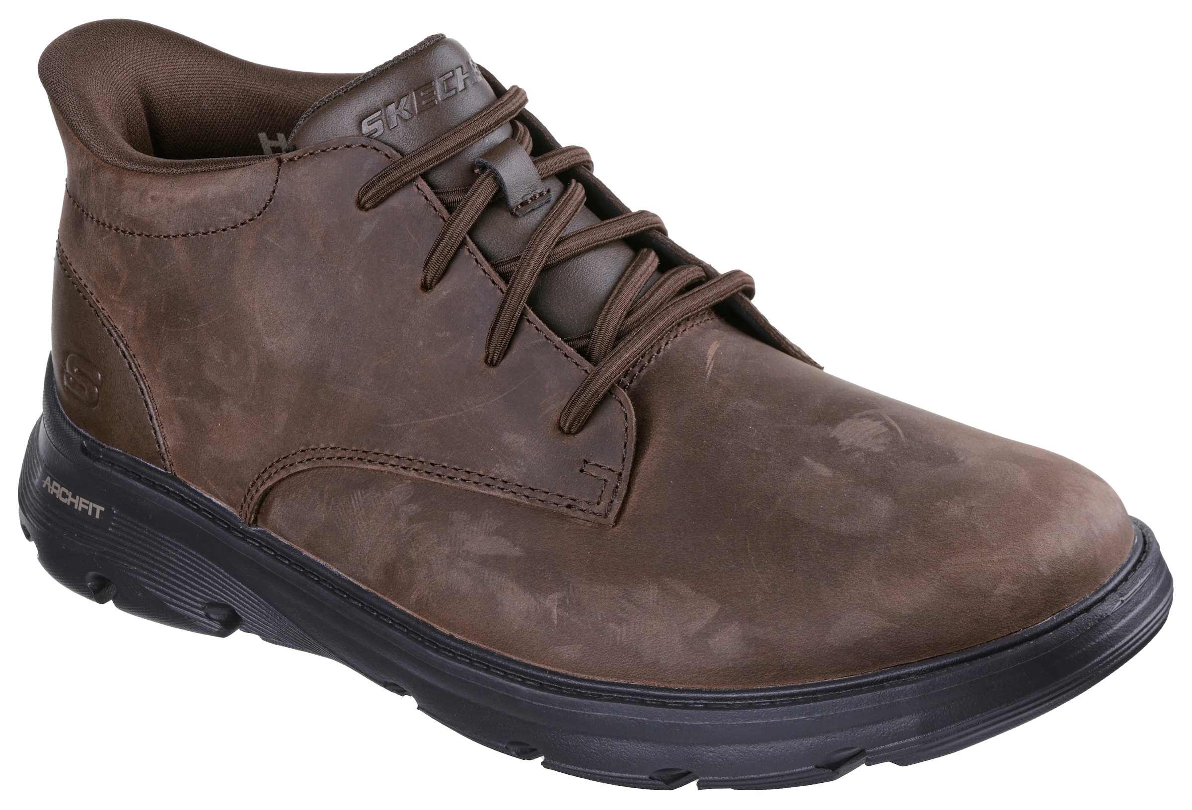 Skechers Schnürboots »ARCH FIT GARZA«  Freizeitschuh, Trekkingschuh mit Slip-ins