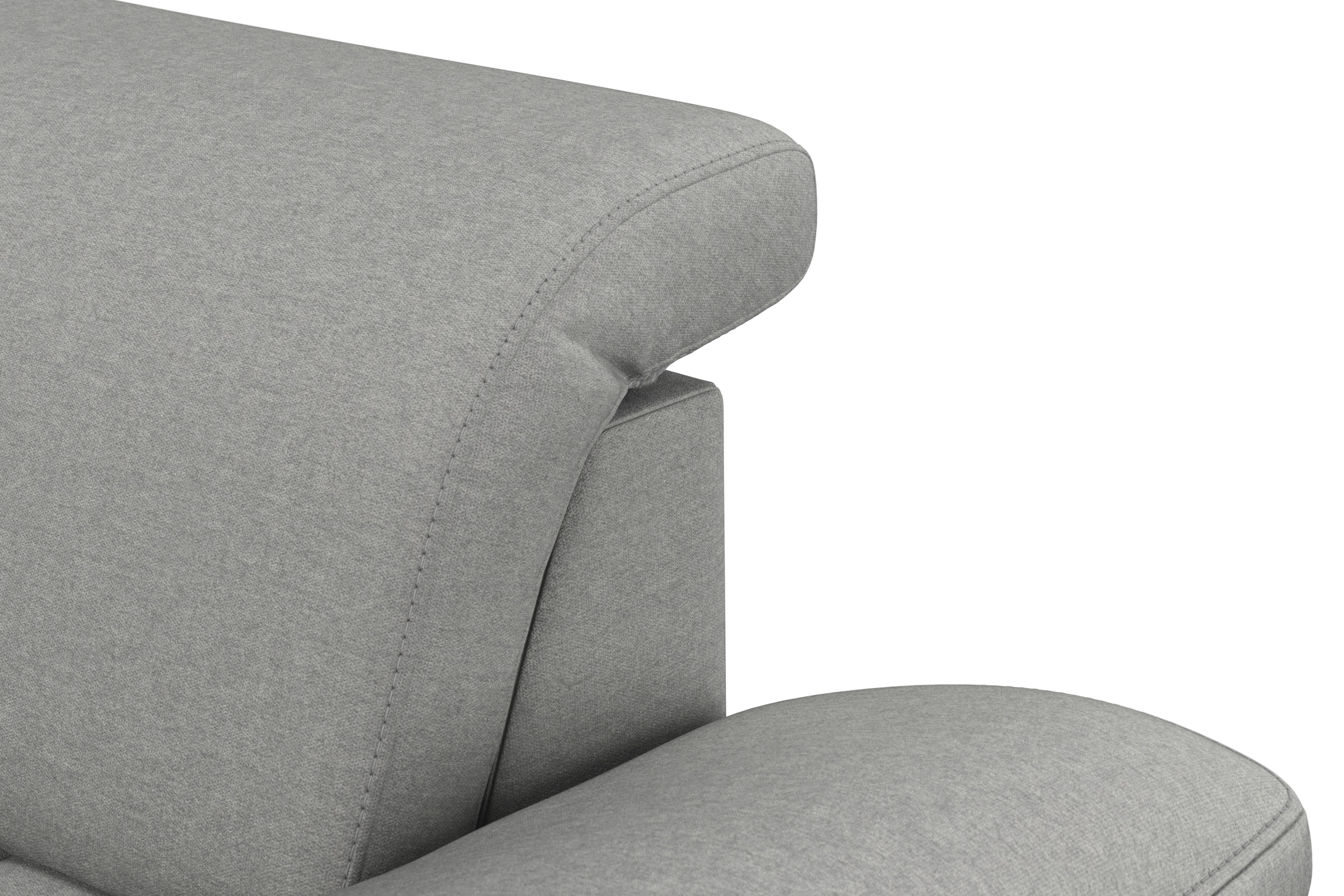 sit&more Ecksofa »Cool L-Form«, wahlweise mit Kopfteilverstellung und Vorziehsitz motorisch