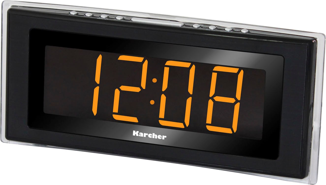 Karcher Uhrenradio »UR 1080«, (UKW mit RDS)