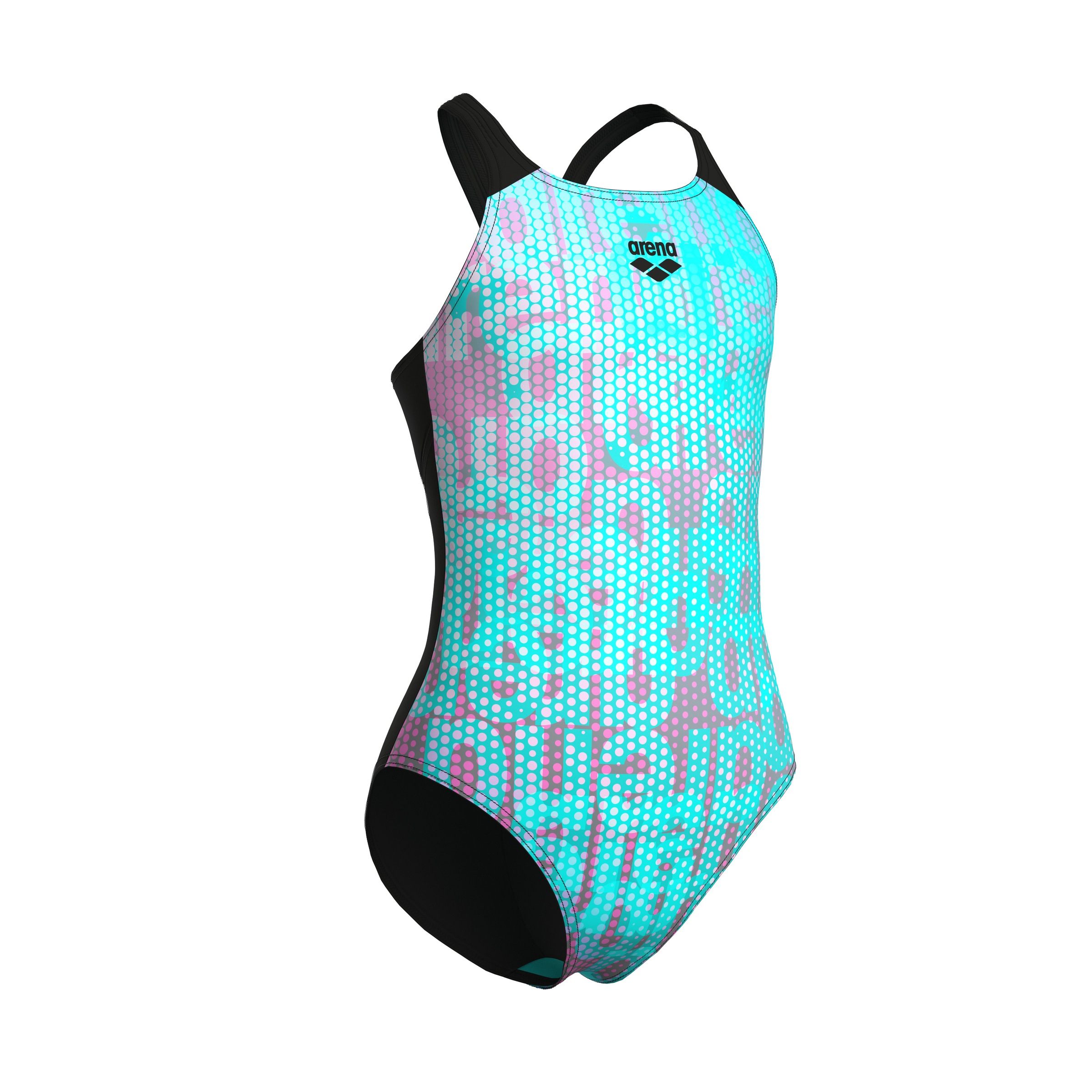 Arena Badeanzug »G ARENA MULTI COLOURS SWIMSUIT V BACK für Mädchen«