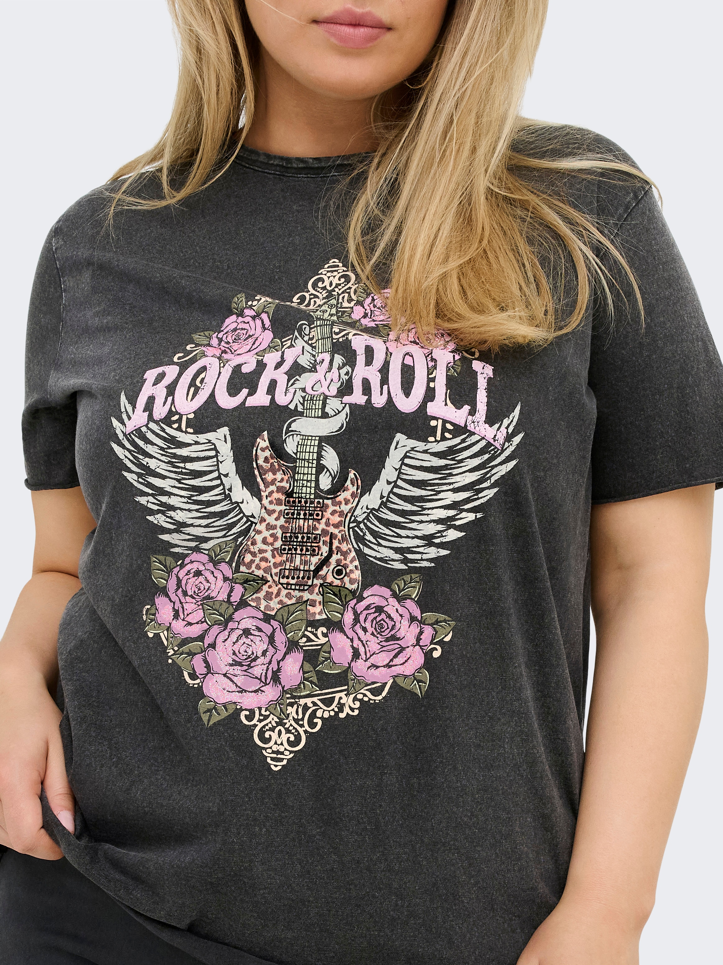 ONLY CARMAKOMA T-Shirt »CARLUCY LIFE REG S/S TOP JRS NOOS«