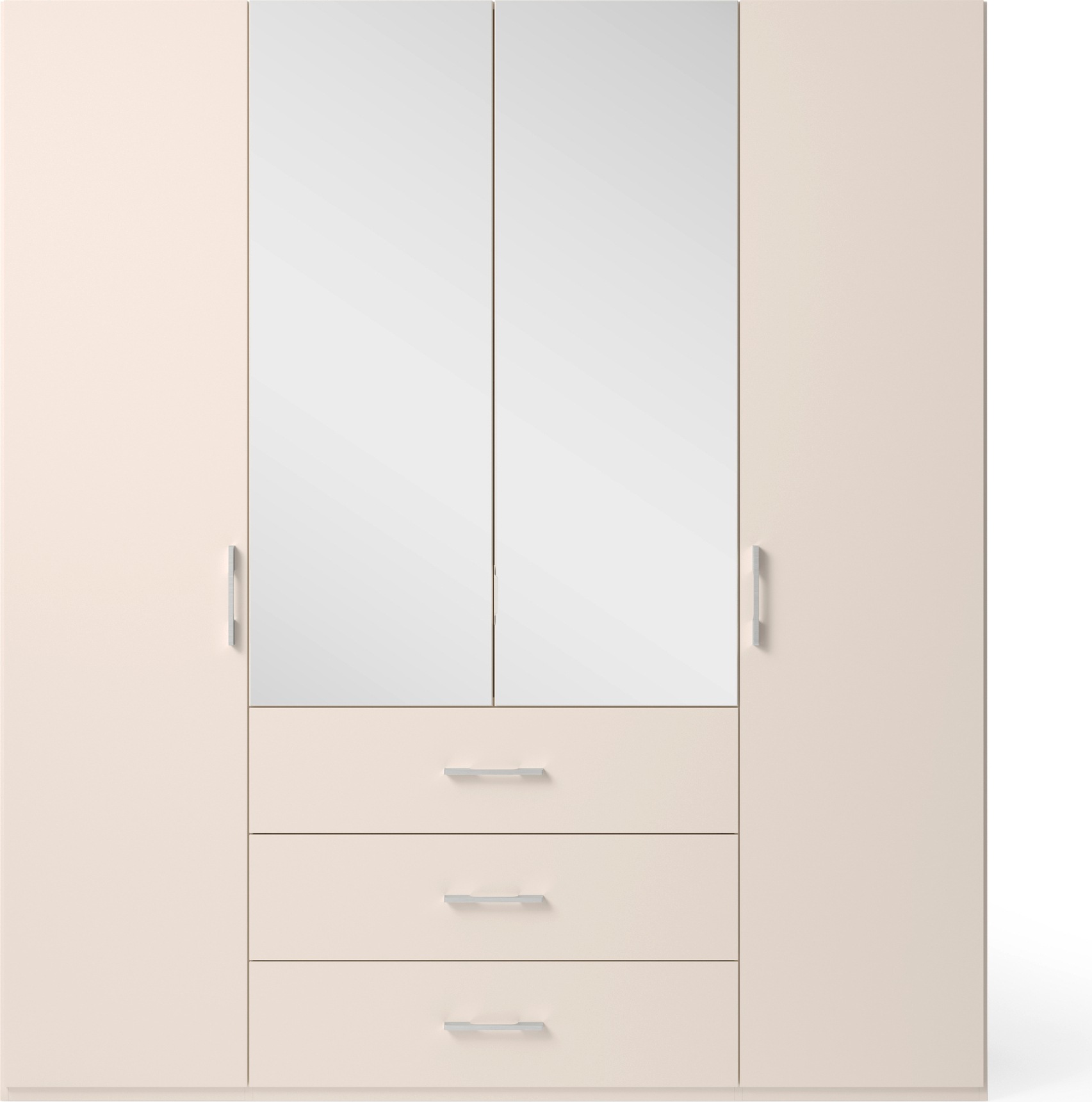 set one by Musterring Drehtürenschrank »Henderson« mit Spiegel und 3 Schubladen, inkl. Fachböden und Kleiderstangen