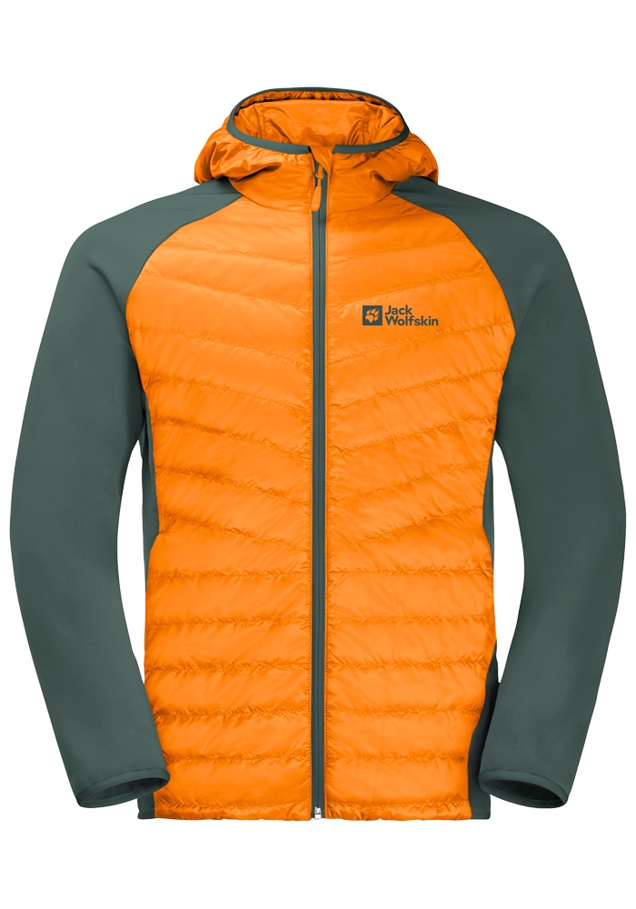 Jack Wolfskin Hybridjacke »ROUTEBURN PRO HYBRID M«, mit Kapuze