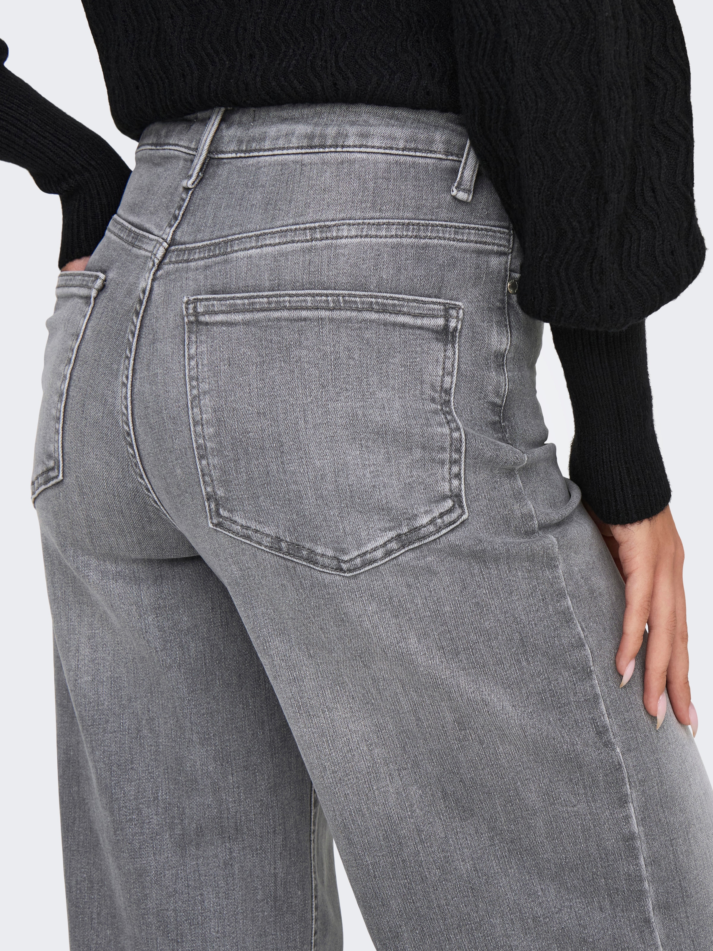 ONLY High-waist-Jeans »ONLMADISON BLUSH HW WID DNM REA0938 NOOS«