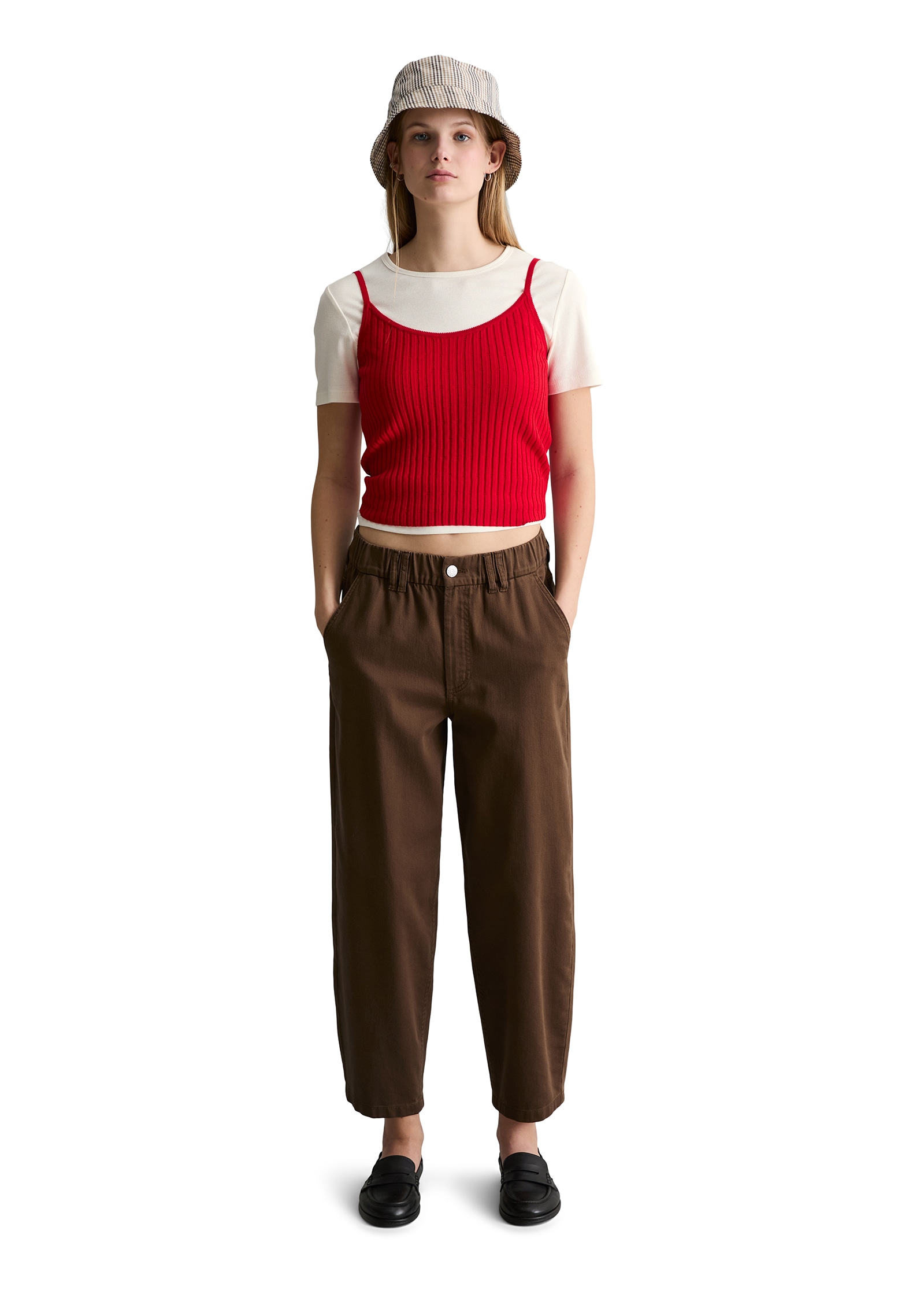 Marc O'Polo DENIM 7/8-Hose  Relaxed Shape, elastischer Bund