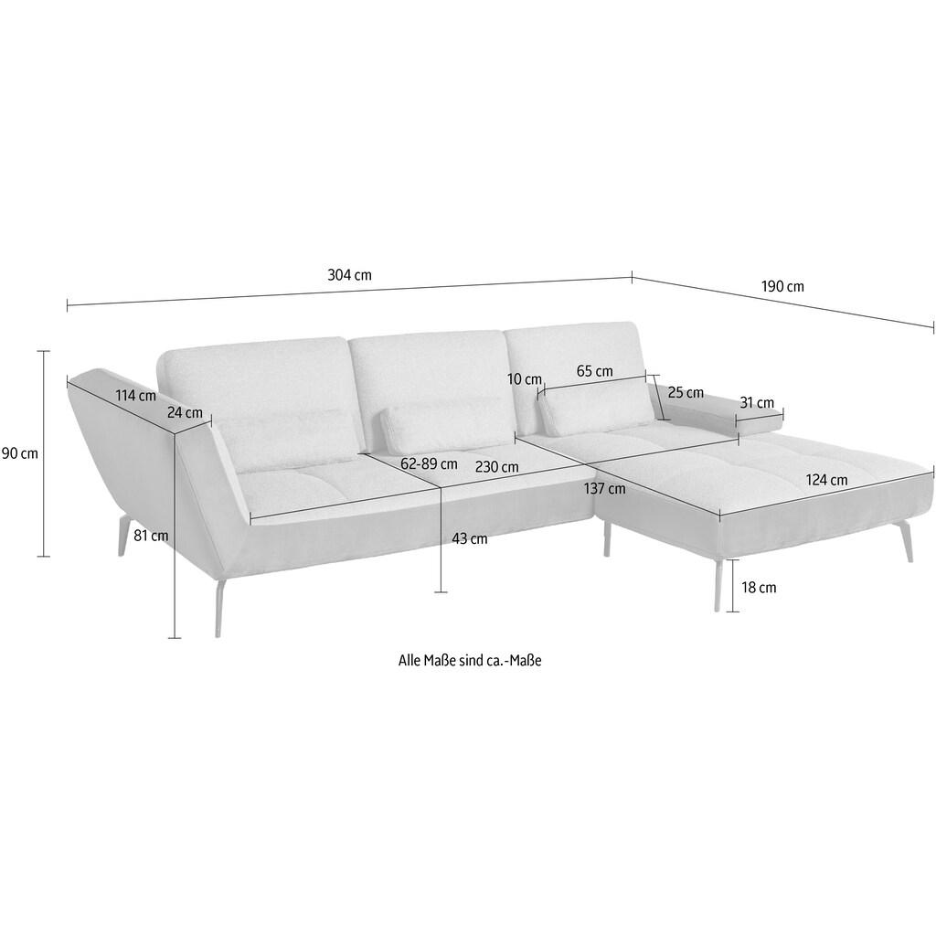 set one by Musterring Ecksofa »SO 4300«