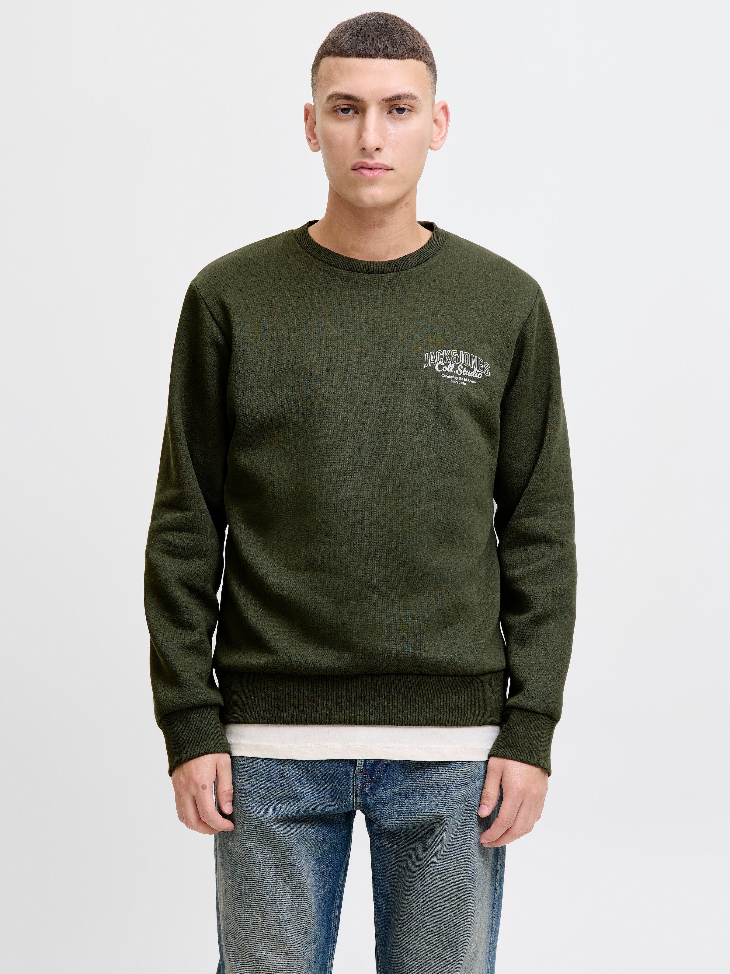 Jack & Jones Sweatshirt »JJMAKOTO SWEAT CREW NECK«
