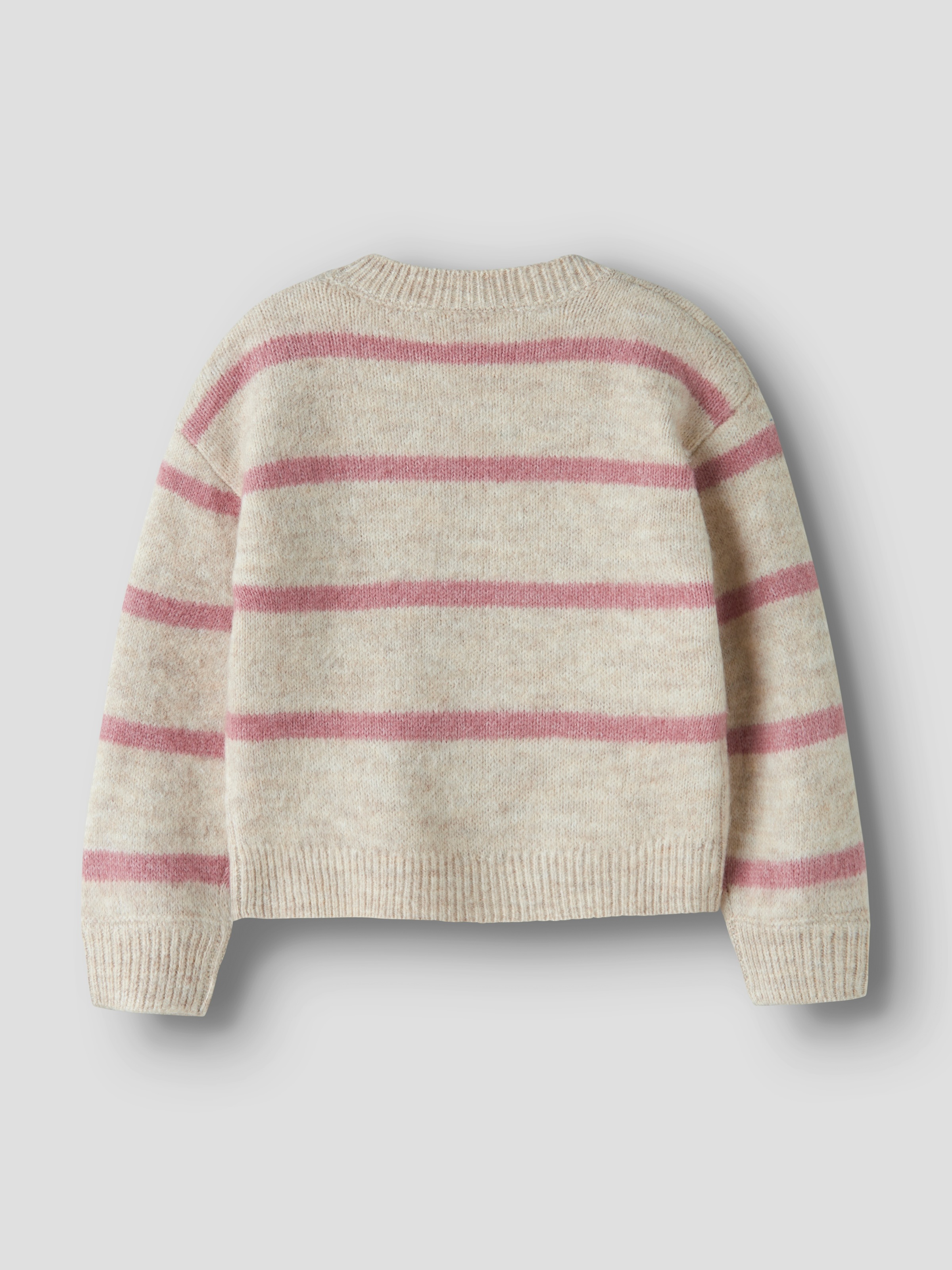 Name It Strickpullover »NMFOLENSKA LS KNIT« Materialmix, regular fit, mit Wolle