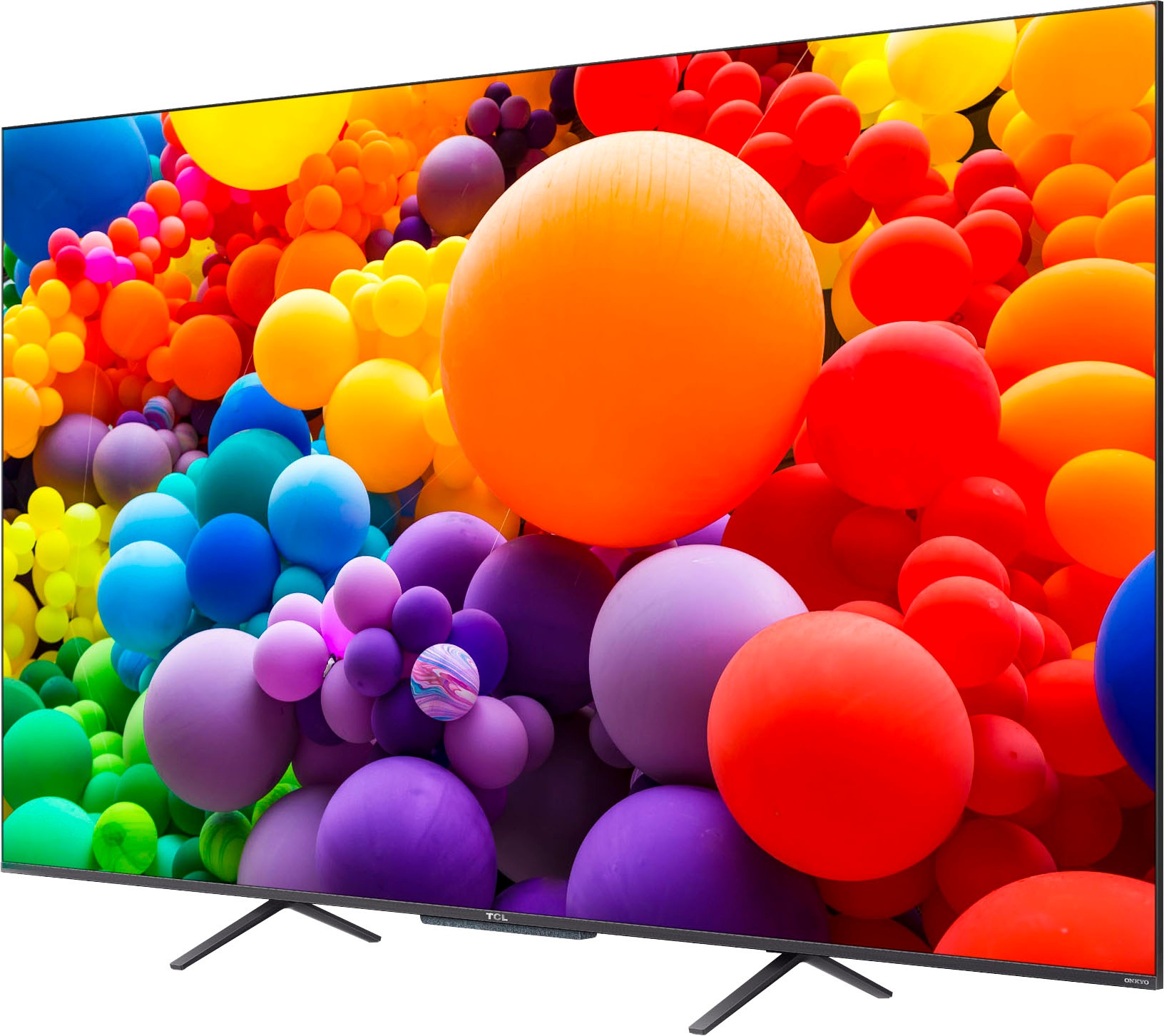 TCL QLED-Fernseher »50C722X1«, 4K Ultra HD, Smart-TV-Android TV, Android 11, Onkyo-Soundsystem