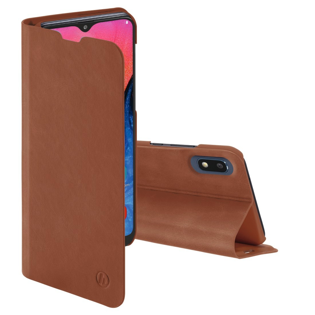 Hama Hülle Schutzhülle Booklet für Samsung Galaxy A10 Braun