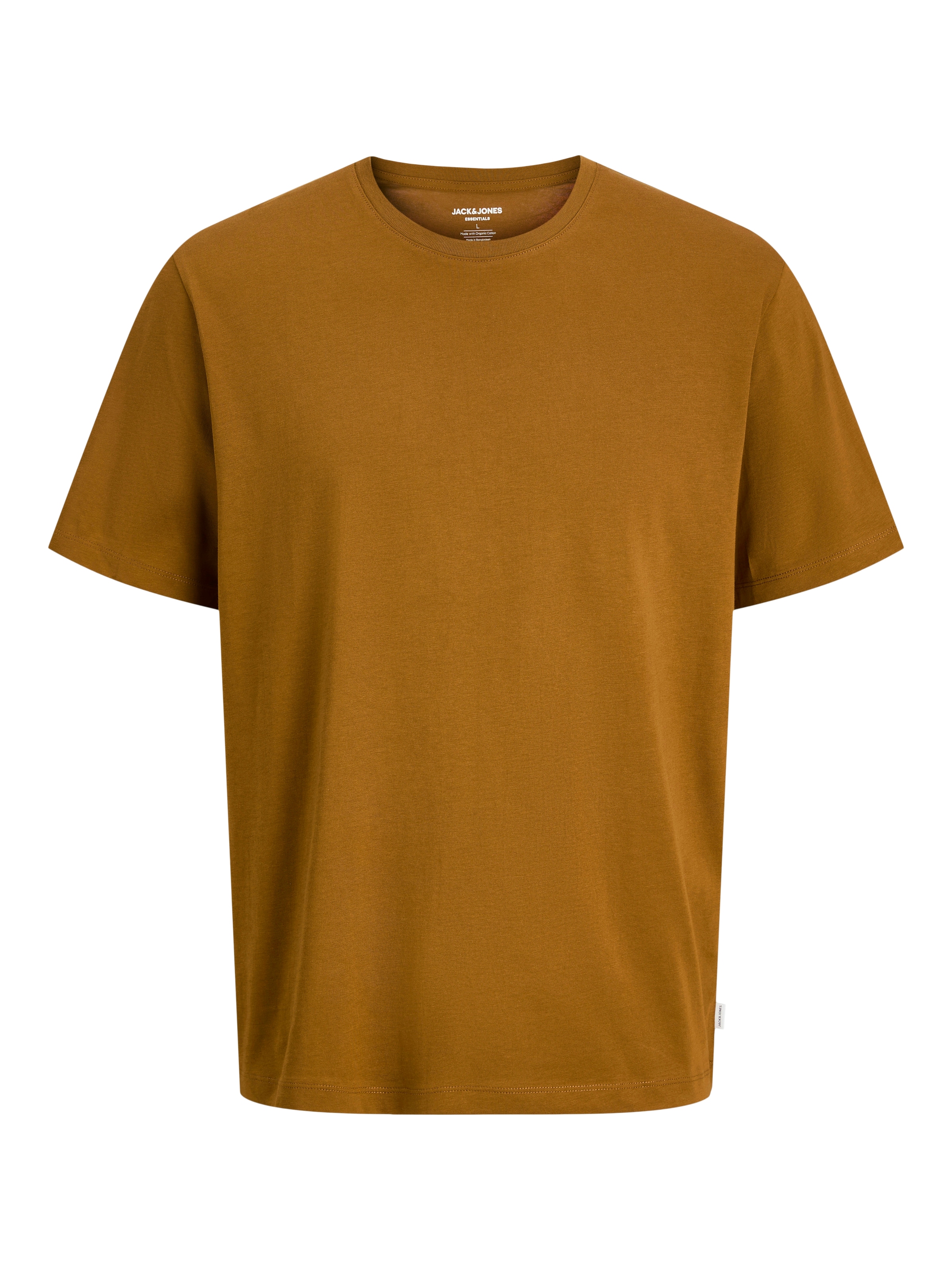 Jack & Jones Rundhalsshirt »JJEORGANIC BASIC TEE SS O-NECK NOOS«, mit Rundhalsausschnitt