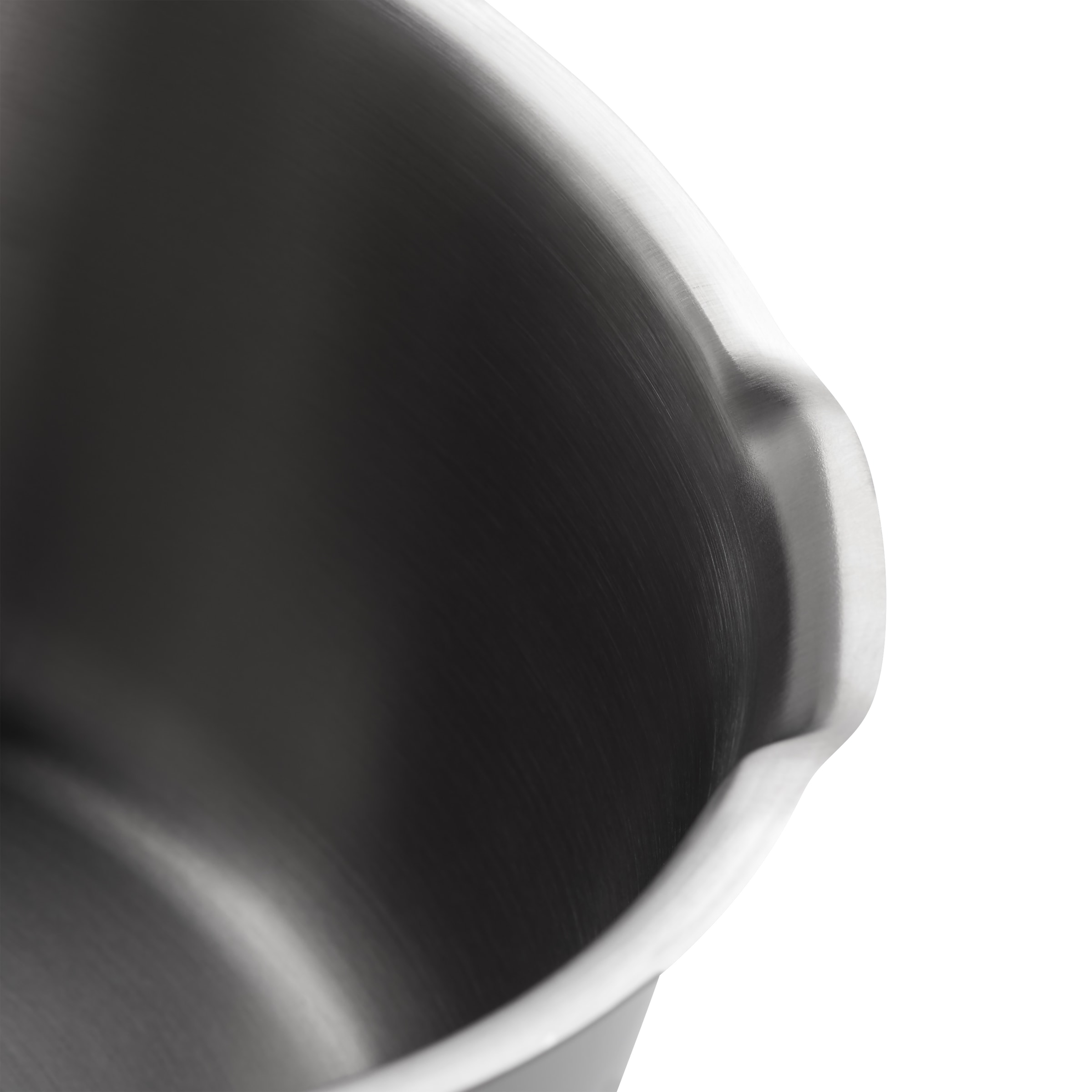 WMF Kasserolle »Function 4«, Cromargan® Edelstahl Rostfrei 18/10, (1 tlg.), wärmereduzierende Griffe, Innenskalierung, breiter Schüttrand
