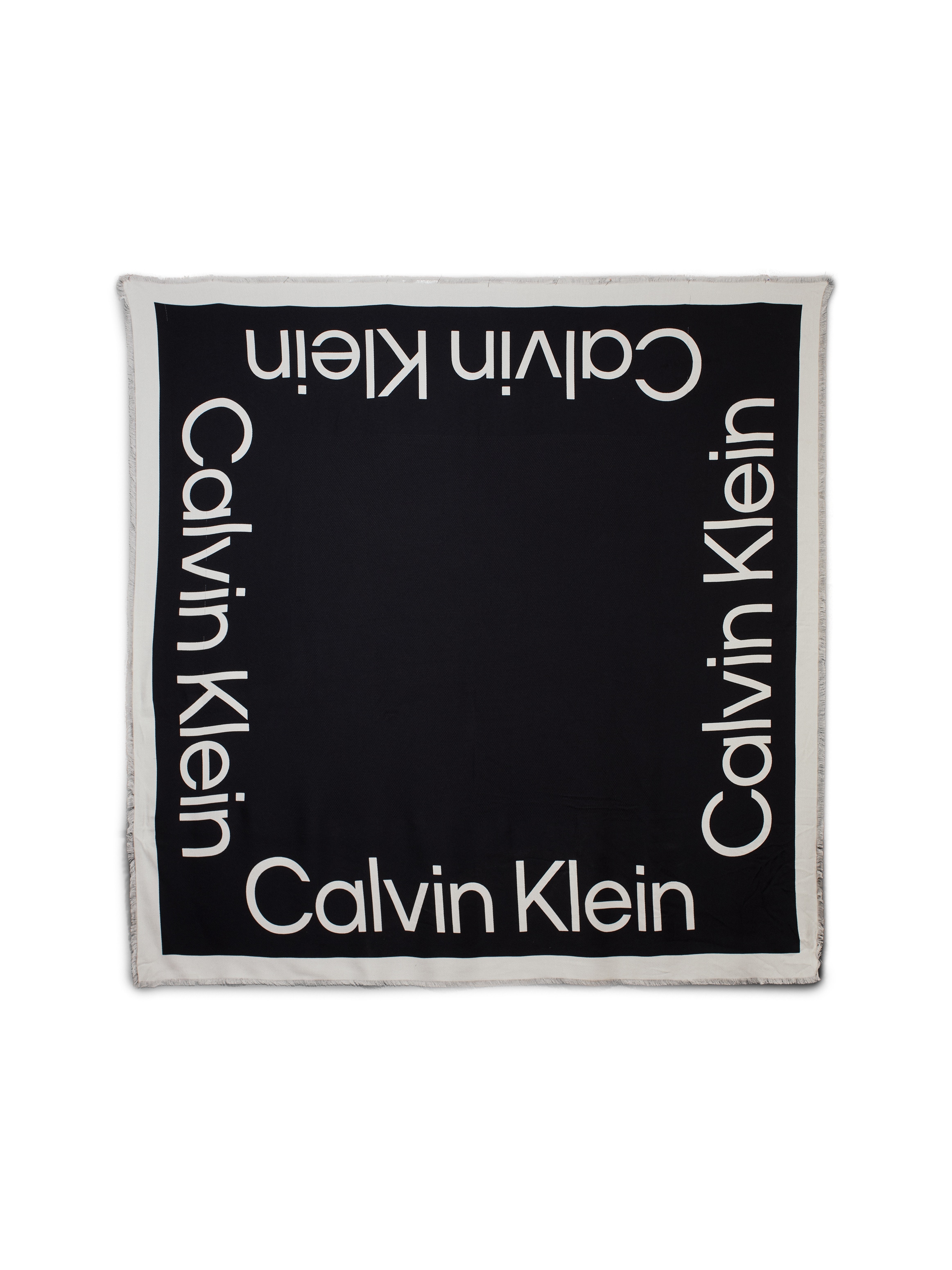 Calvin Klein Modetuch »CONTRAST LOGO JACQUARD SCARF«, mit Logoschriftzug