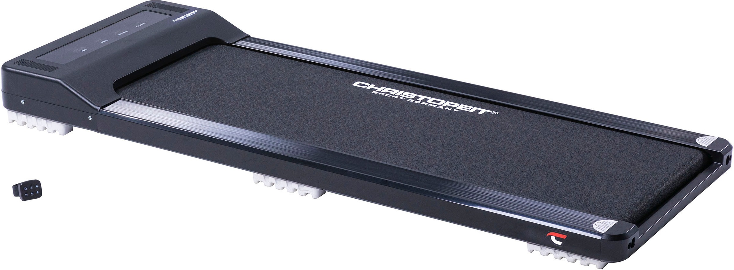 Christopeit Sport® Laufband »Walking Pad 4.0«, (mit Armband-Fernbedienung und LED-Display), bis max. 5 km/h