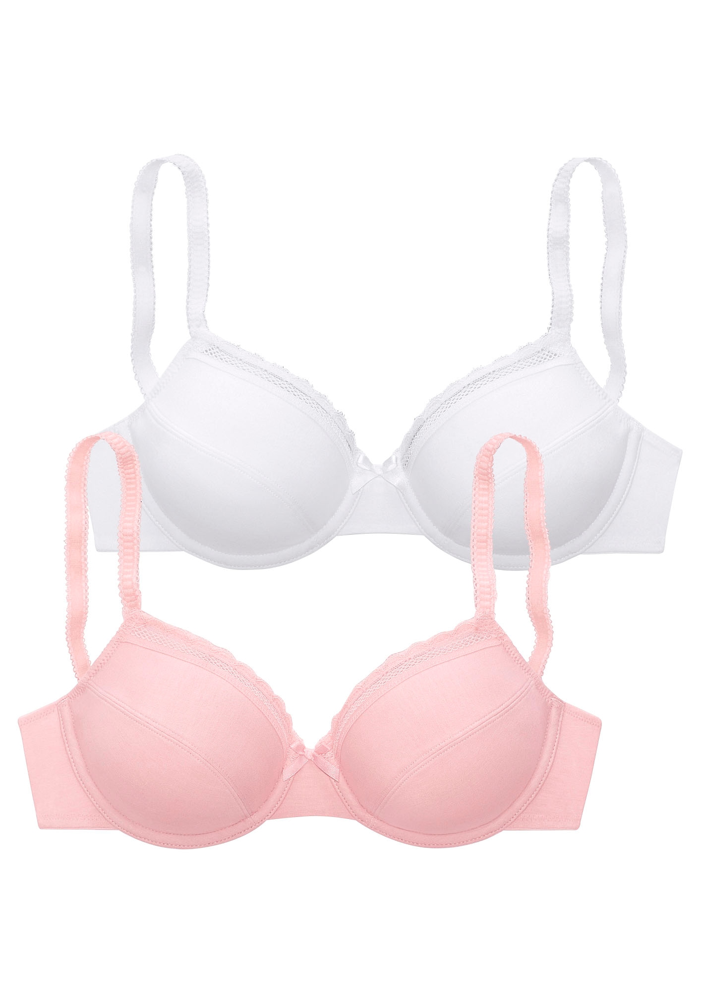 Nuance Bügel-BH, aus weicher Baumwolle, Basic Dessous