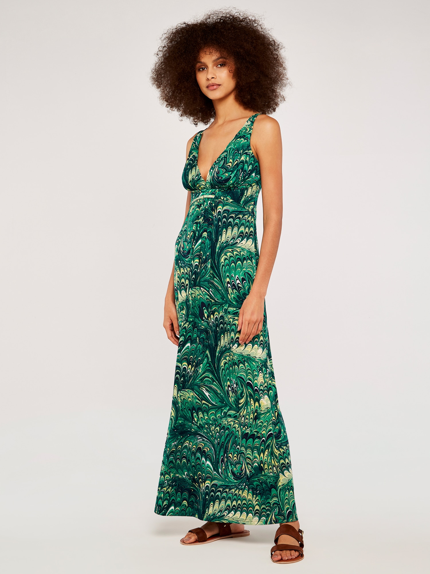 Apricot Maxikleid »Maxikleid« mit Taillenband