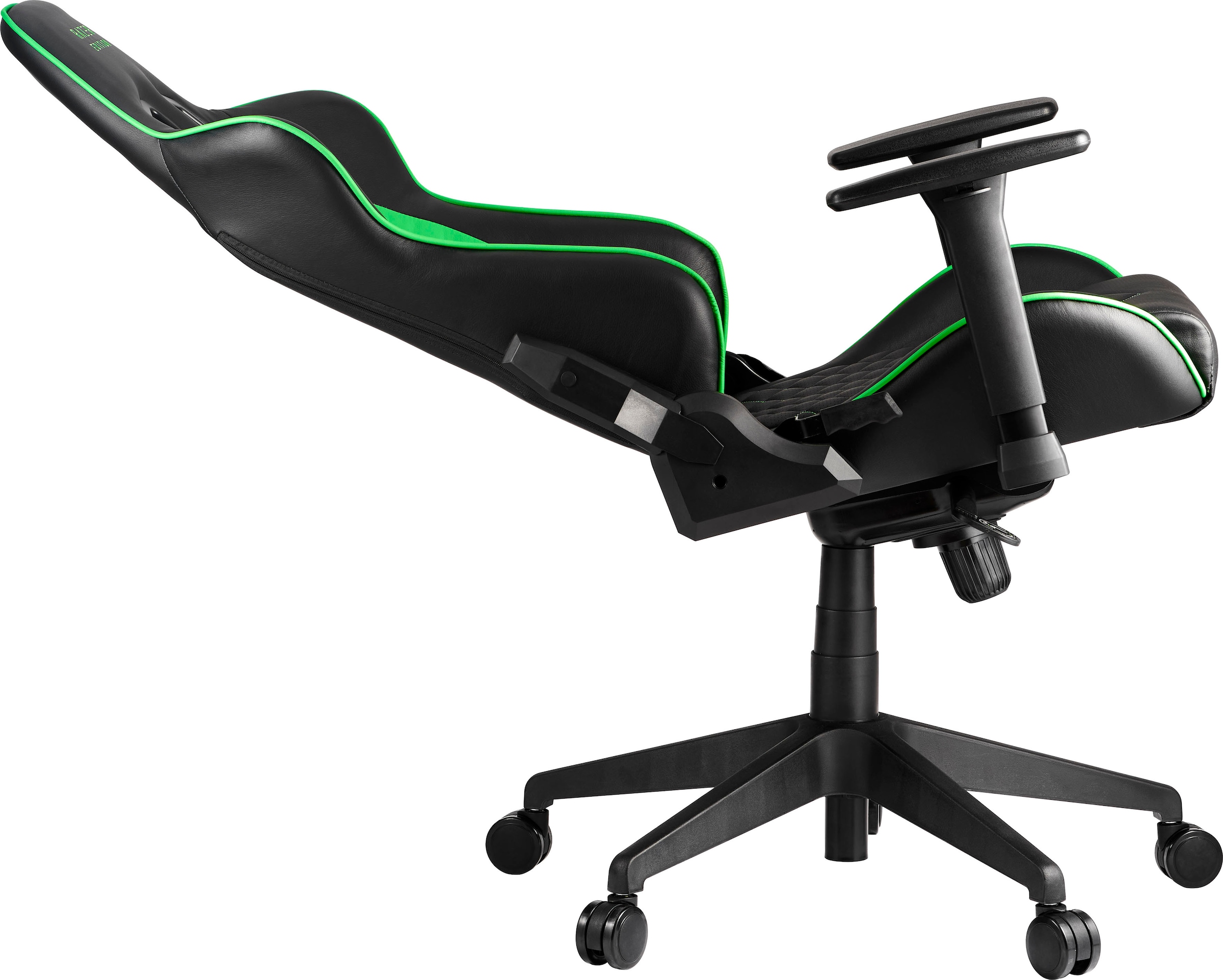 RAZER Gaming-Stuhl »Tarok Pro by Zen, PU Kunstleder«, 3D-Armlehnen, Lendenkissen und Kopfkissen, bis 130kg