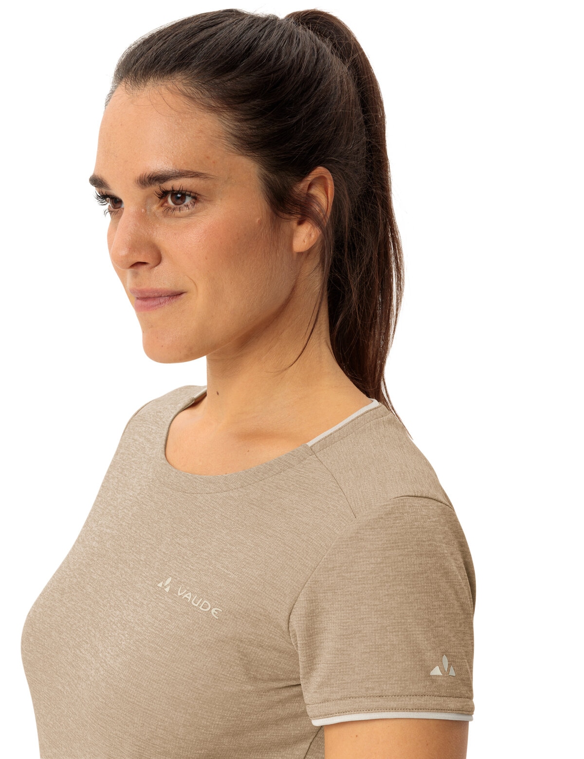VAUDE Funktionsshirt »WOMEN'S ESSENTIAL T-SHIRT« Slim fit Passform, Kurzarm, für Trekking und Wandern