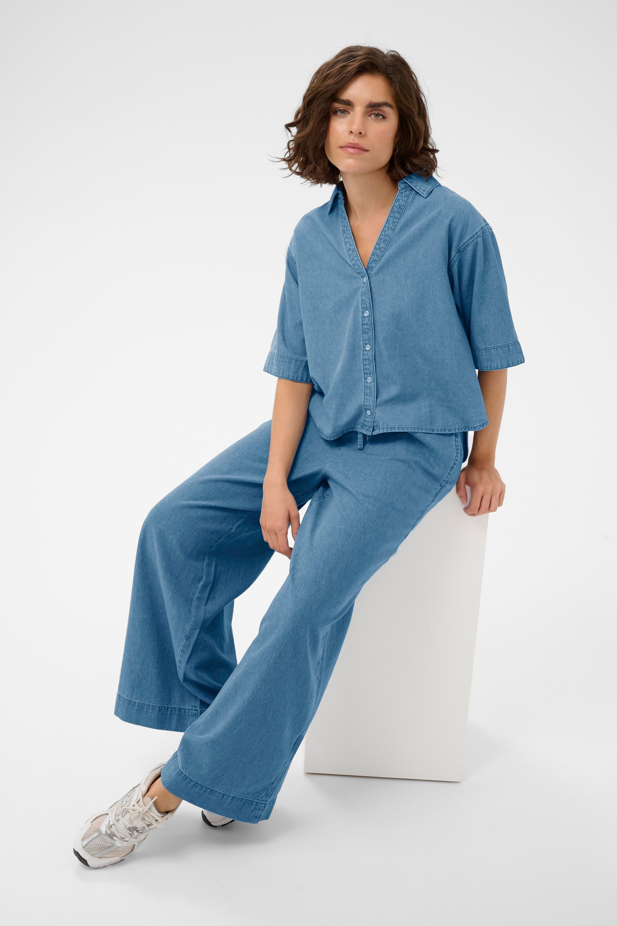 KAFFE Stoffhose »Casual Hose KAjade«