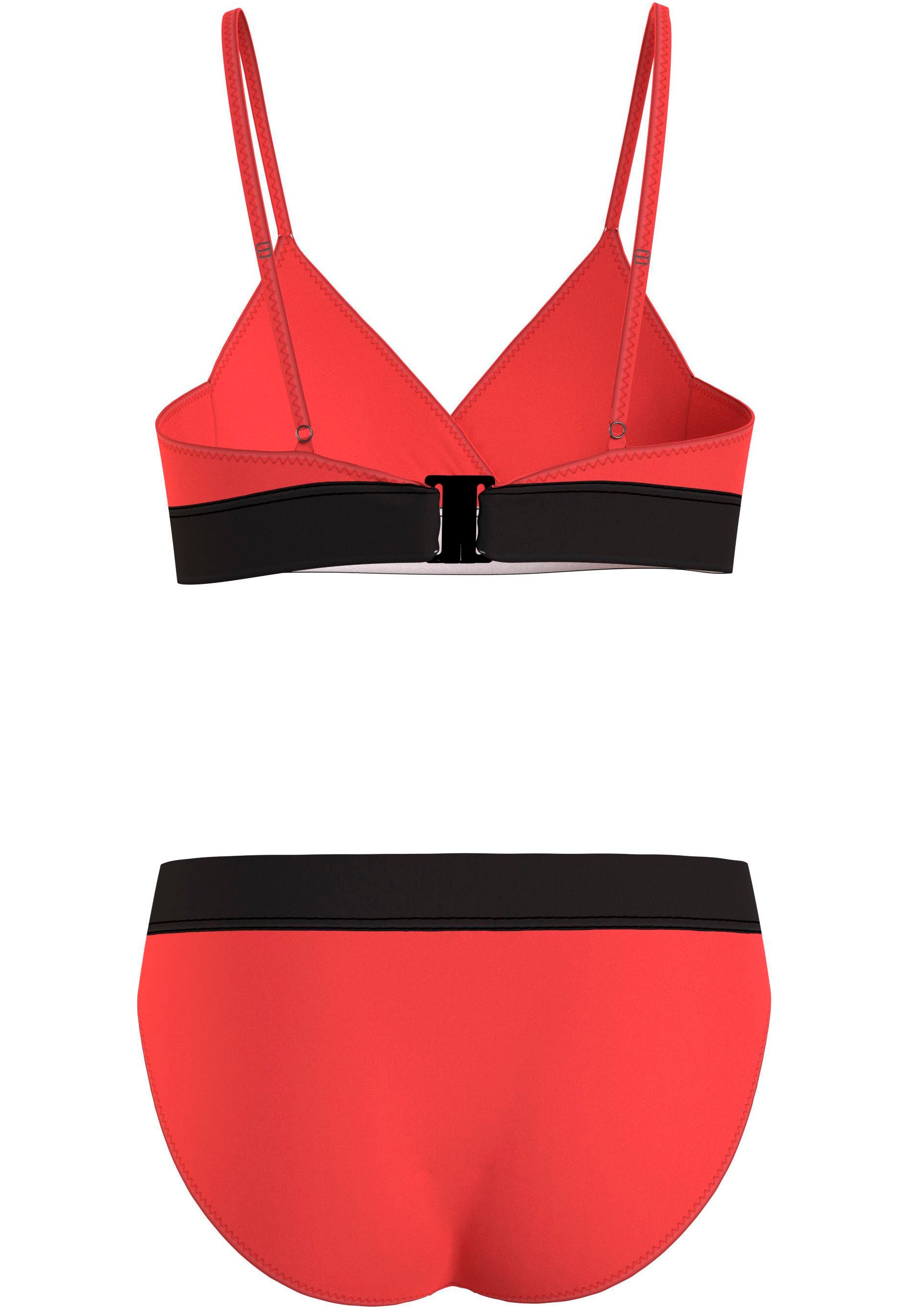 Calvin Klein »CROSSOVER unifarbener Swimwear in Triangel-Bikini kaufen OTTO TRIANGLE SET«, Optik bei BIKINI