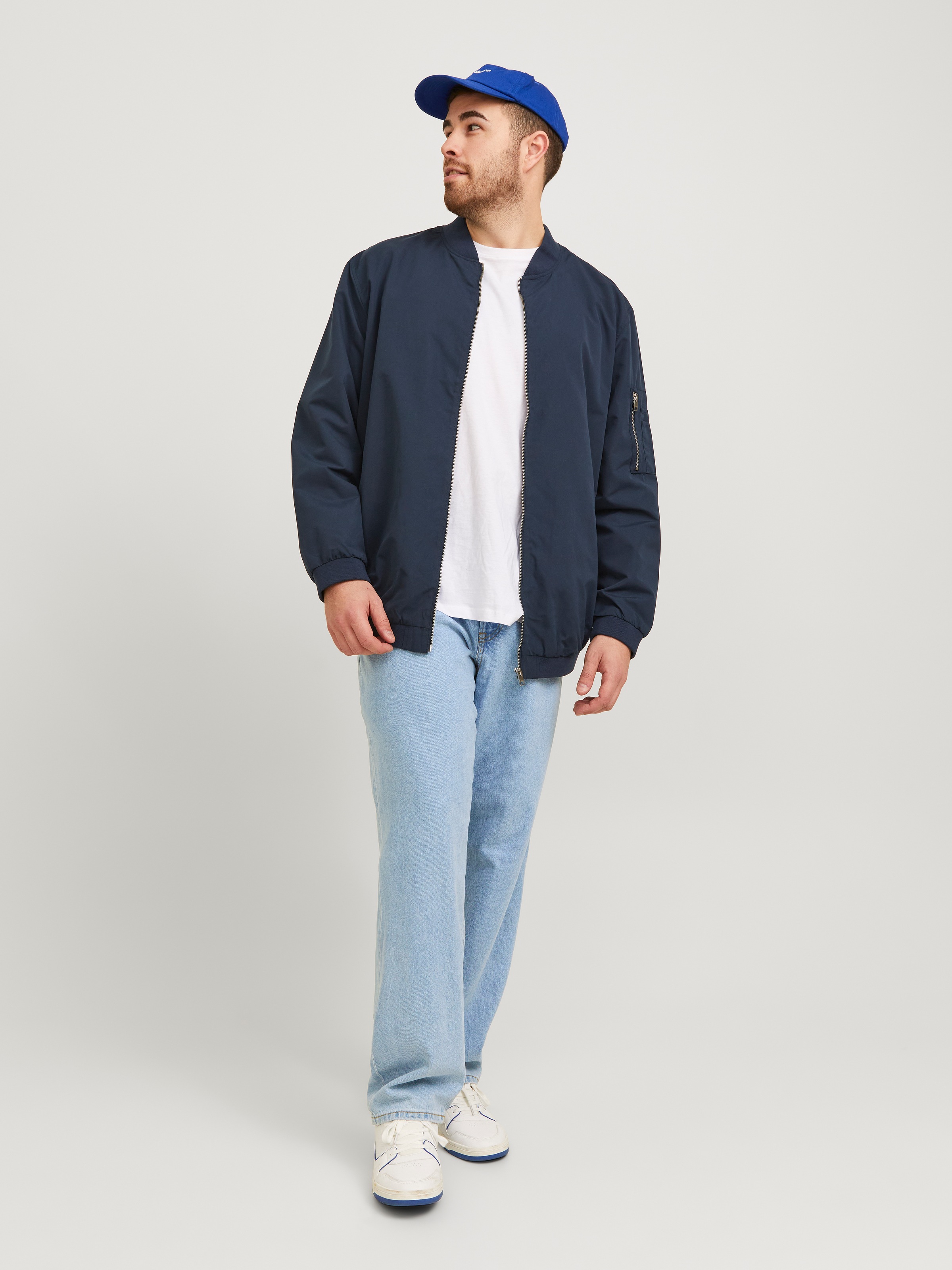 Jack & Jones PlusSize Relax-fit-Jeans »JJICHRIS JJORIGINAL SQ 7« mit Five-Pocket-Design