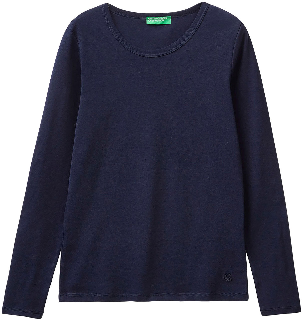 United Colors of Basic-Look Langarmshirt, bei online im Benetton bestellen OTTO
