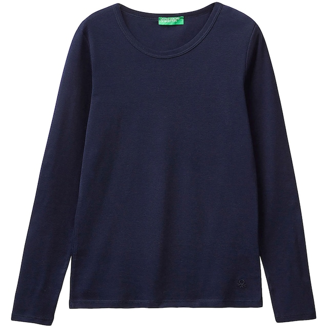 United Colors of Benetton Langarmshirt, im Basic-Look bestellen online bei  OTTO