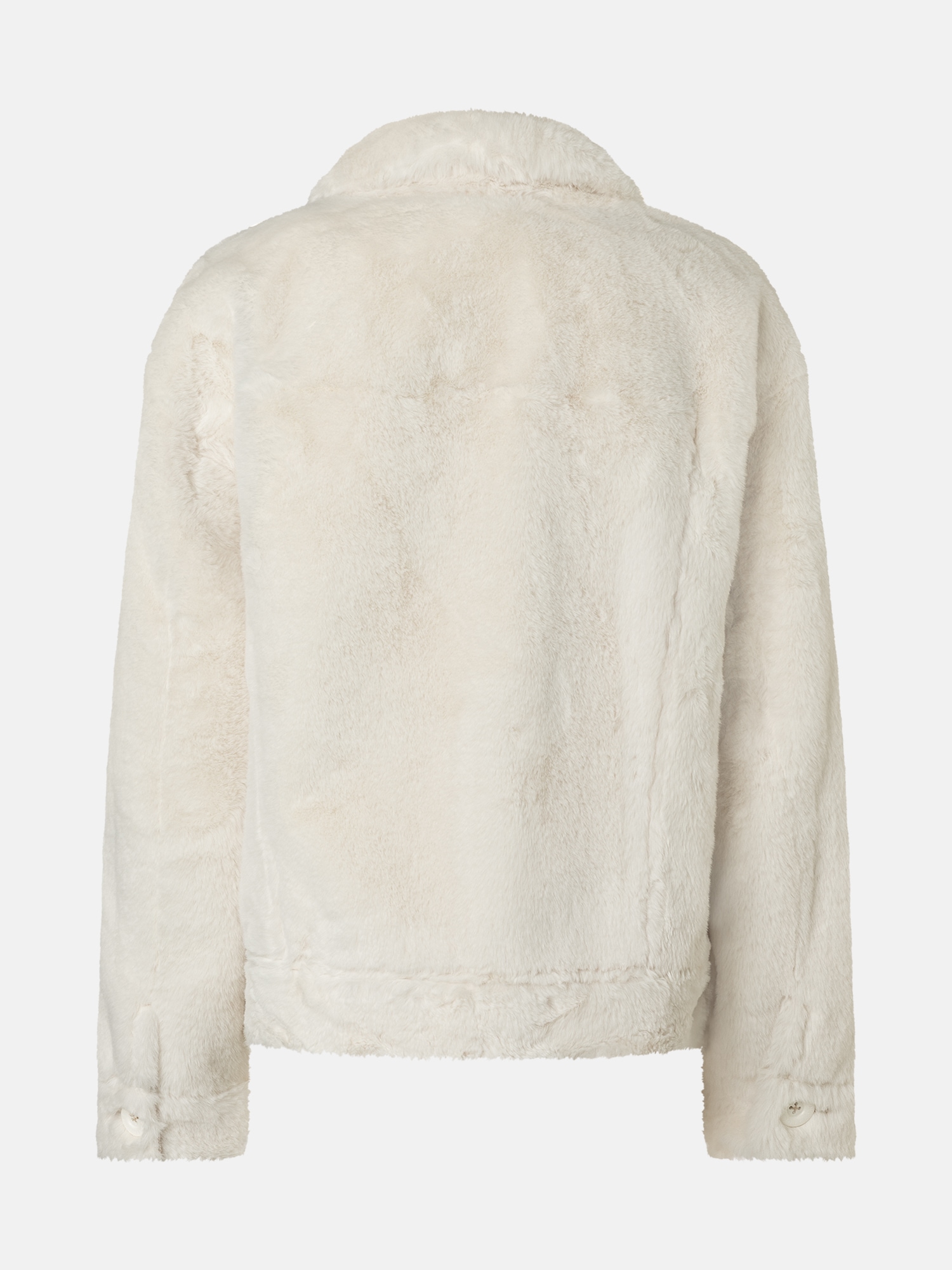 Lieblingsstück Plüschjacke »MaliL« mit aufgesetzten Taschen