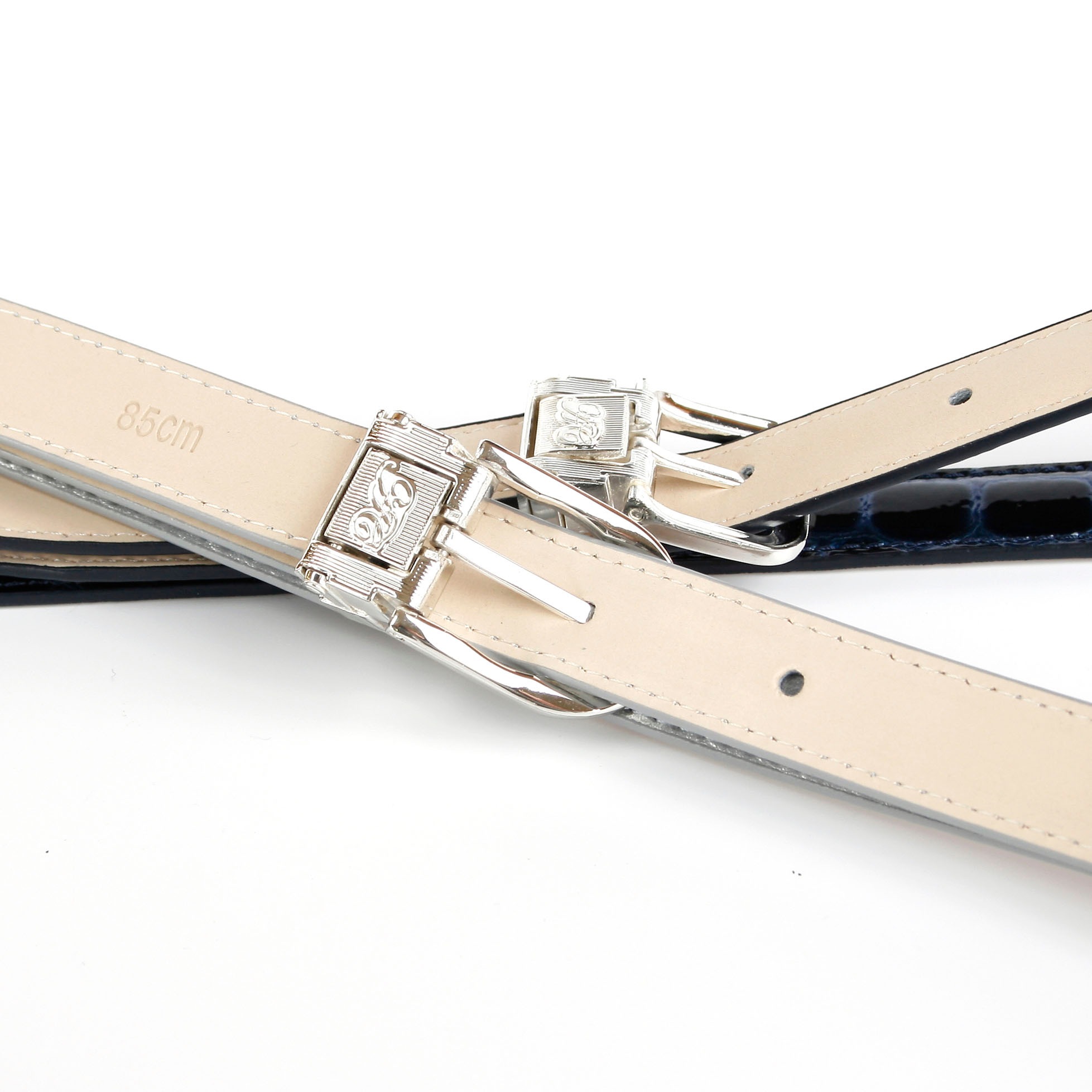 Anthoni Crown Ledergürtel, 2 cm Gürtel aus innovativem Leder in 3D-Optik
