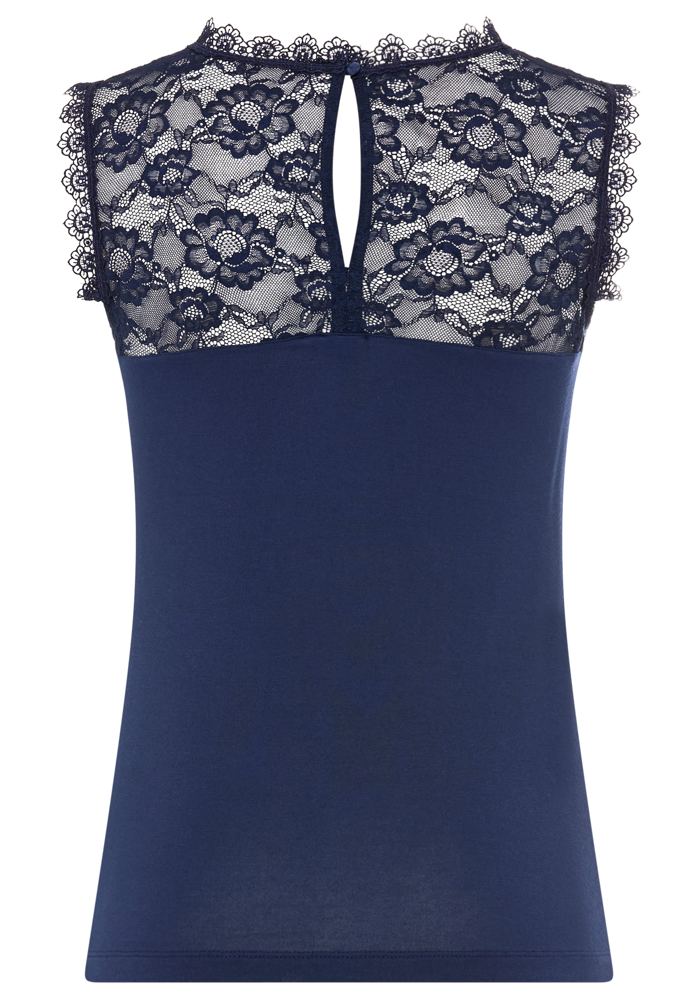Laura Scott Spitzentop mit edler Zierborte