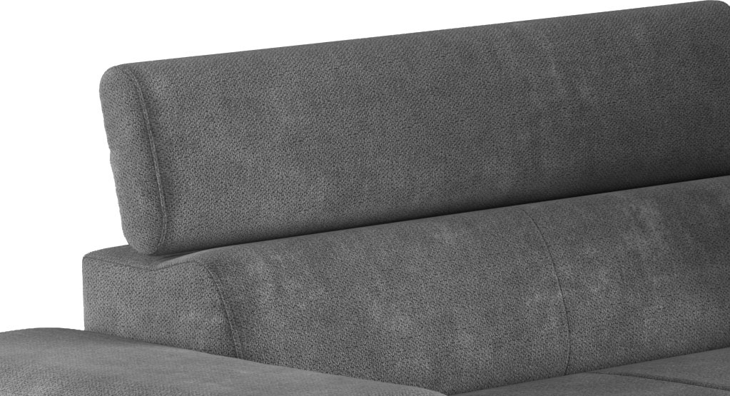 COTTA Ecksofa »Emma L-Form«, mit Kopfteilverstellung, wahlweise mit Bettfunktion & Bettkasten