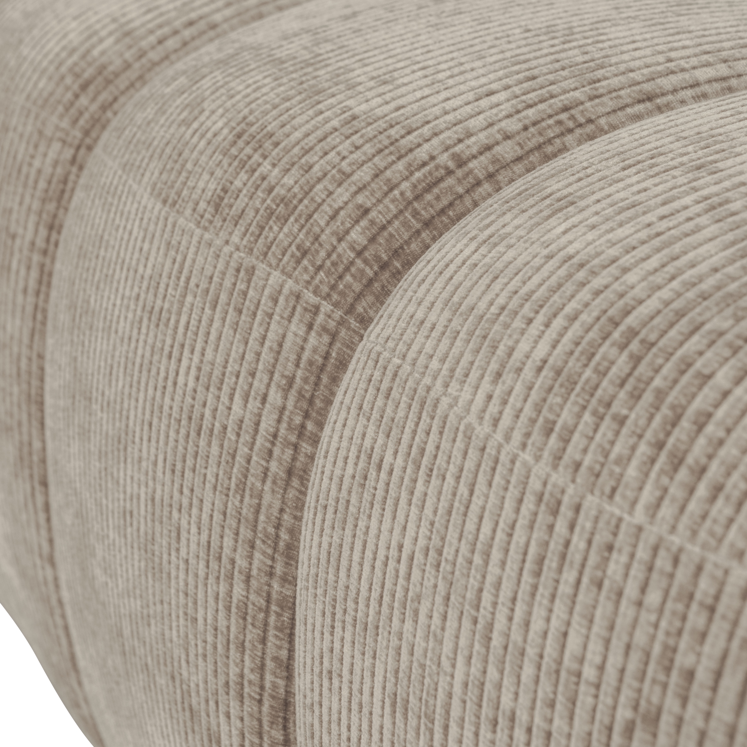 WOOOD Polsterbank »Mojo ohne Rückenlehne mit Jacquard-Rippenbezug B 160 x T 45 x H 49 cm« Ausgezeichnete Verschleißfestigkeit, Tragkraft 120 kg, kombinierbar