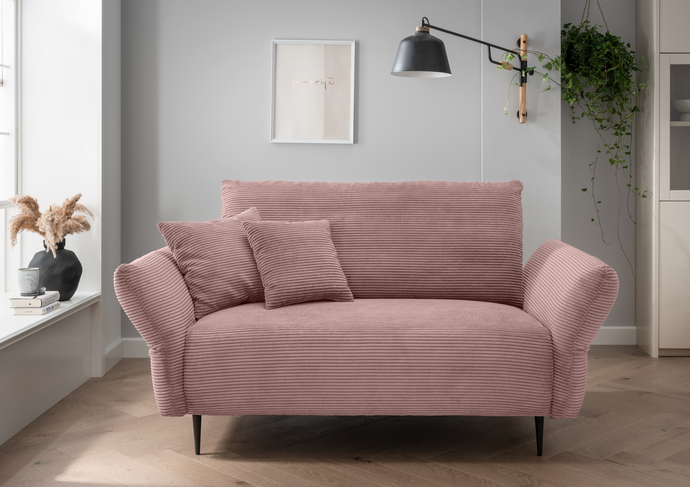 INOSIGN Polstergarnitur »Vanilla« Set, 3-Sitzer und 2-Sitzer, 2 Stk. tlg. auch einzeln und als Polsterecke erhältlich, inkl. Zierkissen