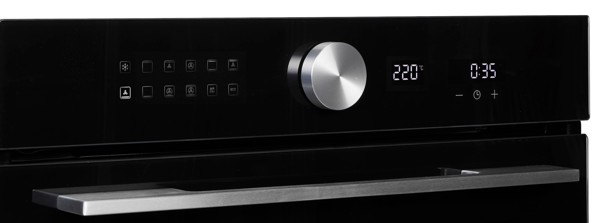 Hanseatic Einbaubackofen  »HBO7212FA1«, AirFry-Funktion – die gesündere Alternative zur Fritteuse