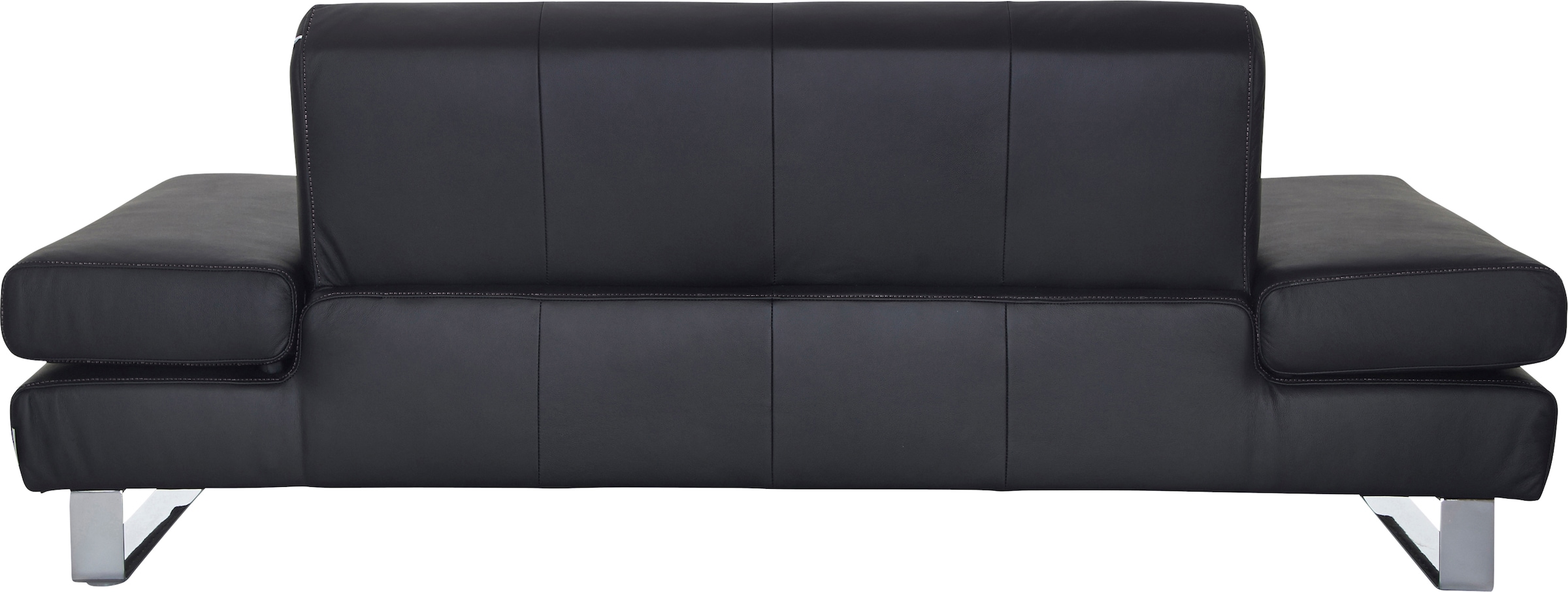 W.SCHILLIG 2-Sitzer »taboo Designsofa mit hohem Sitzkomfort«, mit Übertiefe, inklusive Armlehnenverstellung, mit Kontrastnaht