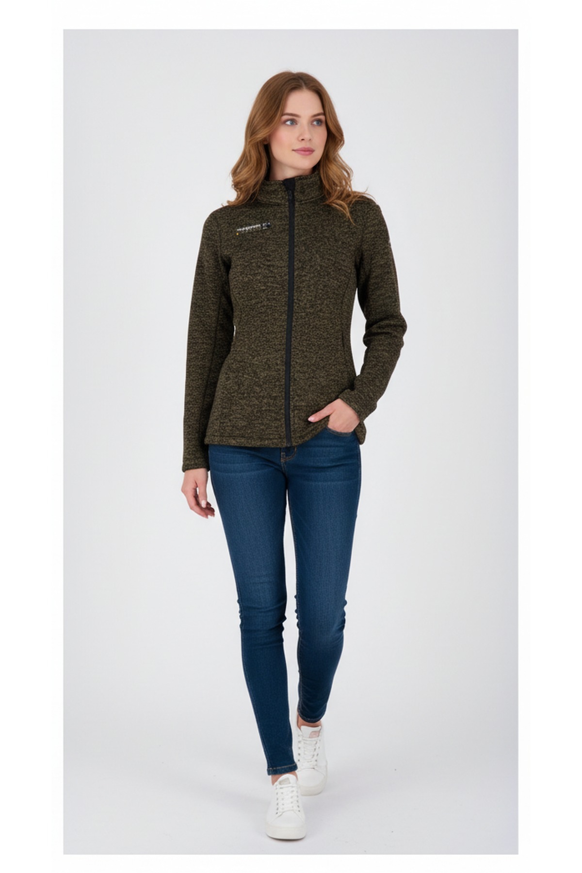 DEPROC Active Fleecejacke »ELKFORD WOMEN II« auch in Großen Größen erhältlich