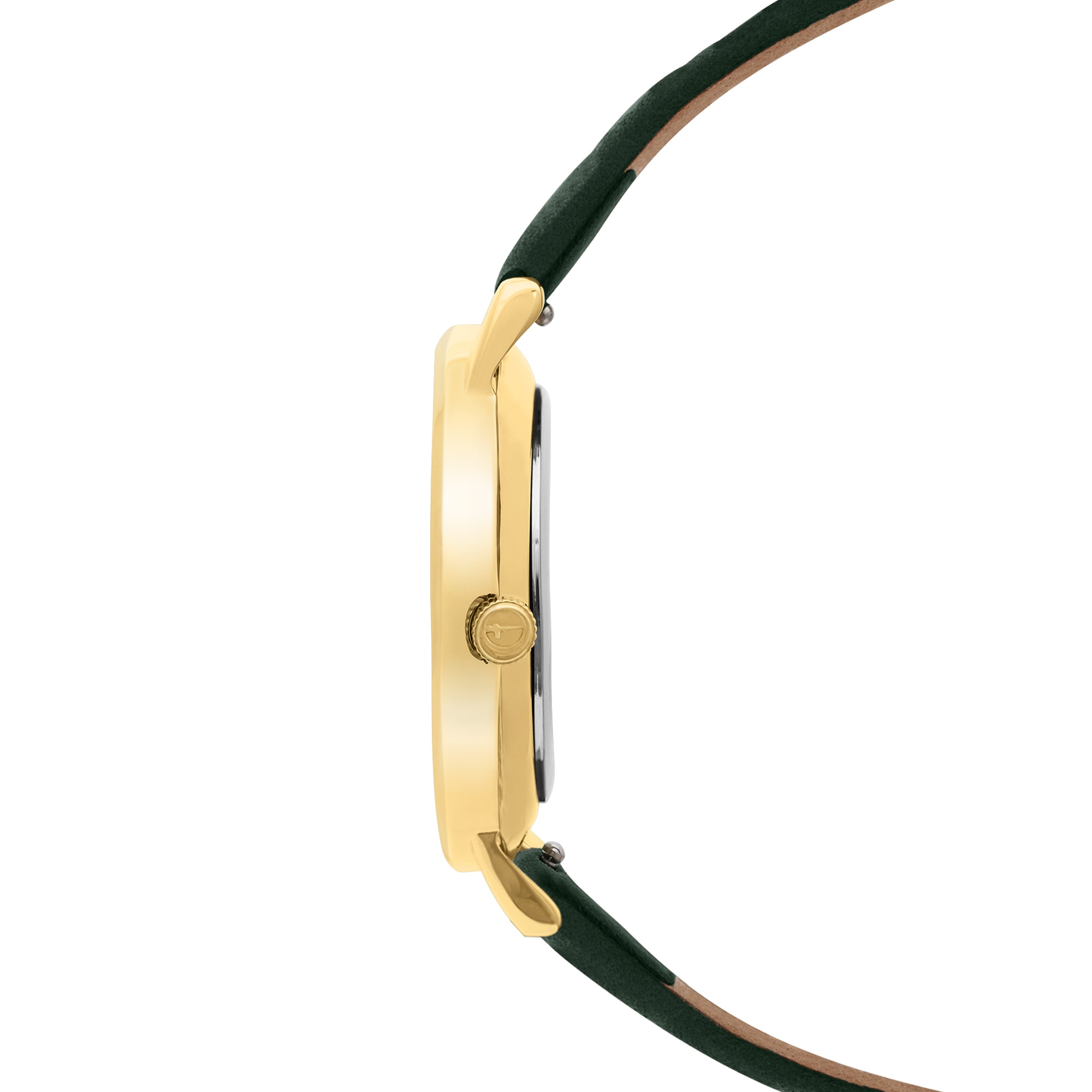 Tamaris Quarzuhr Armbanduhr, Damenuhr, Lederarmband, analog