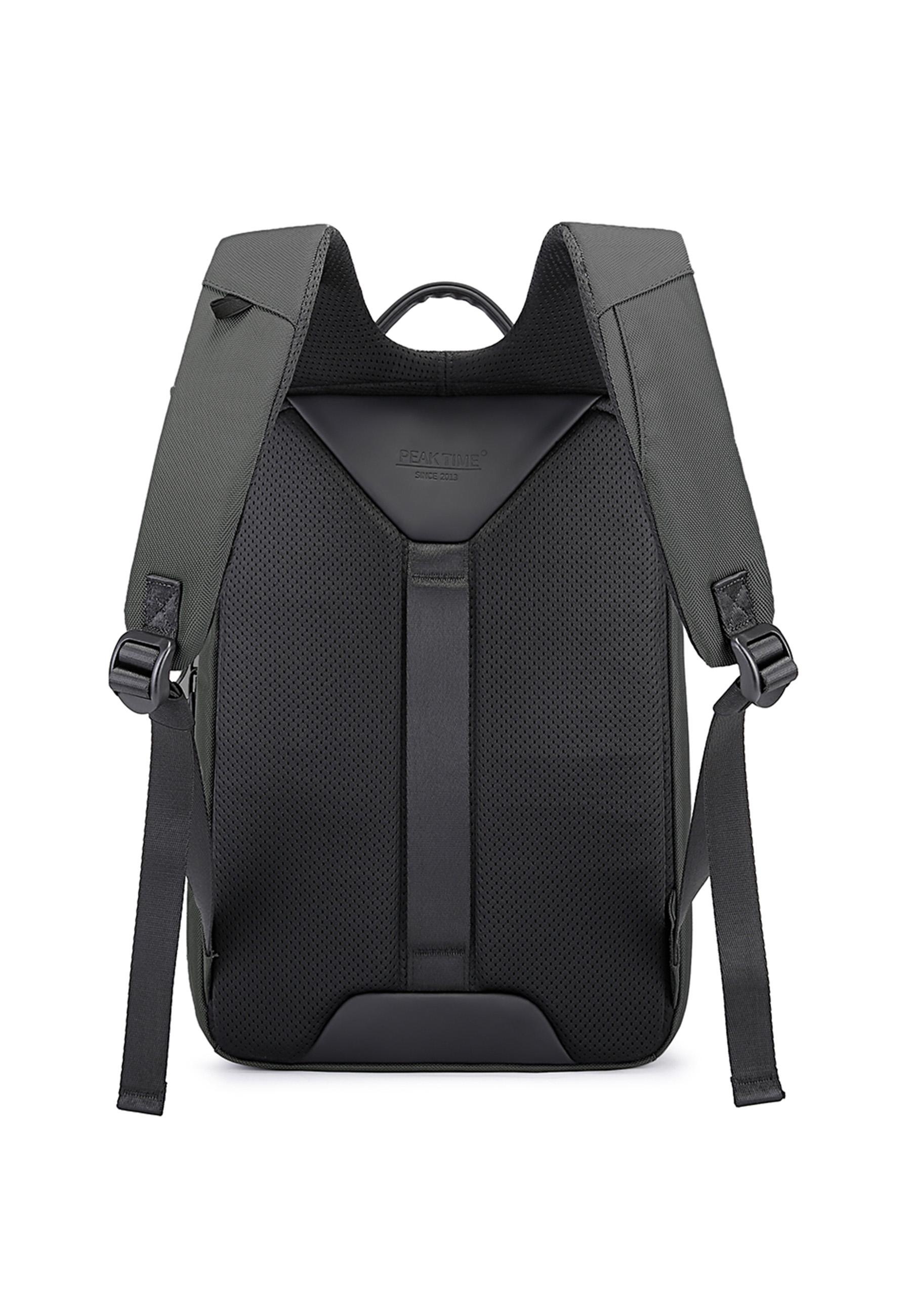 PEAK TIME Tagesrucksack »Tagesrucksack PT-303«, Cityrucksack mit Rolltop