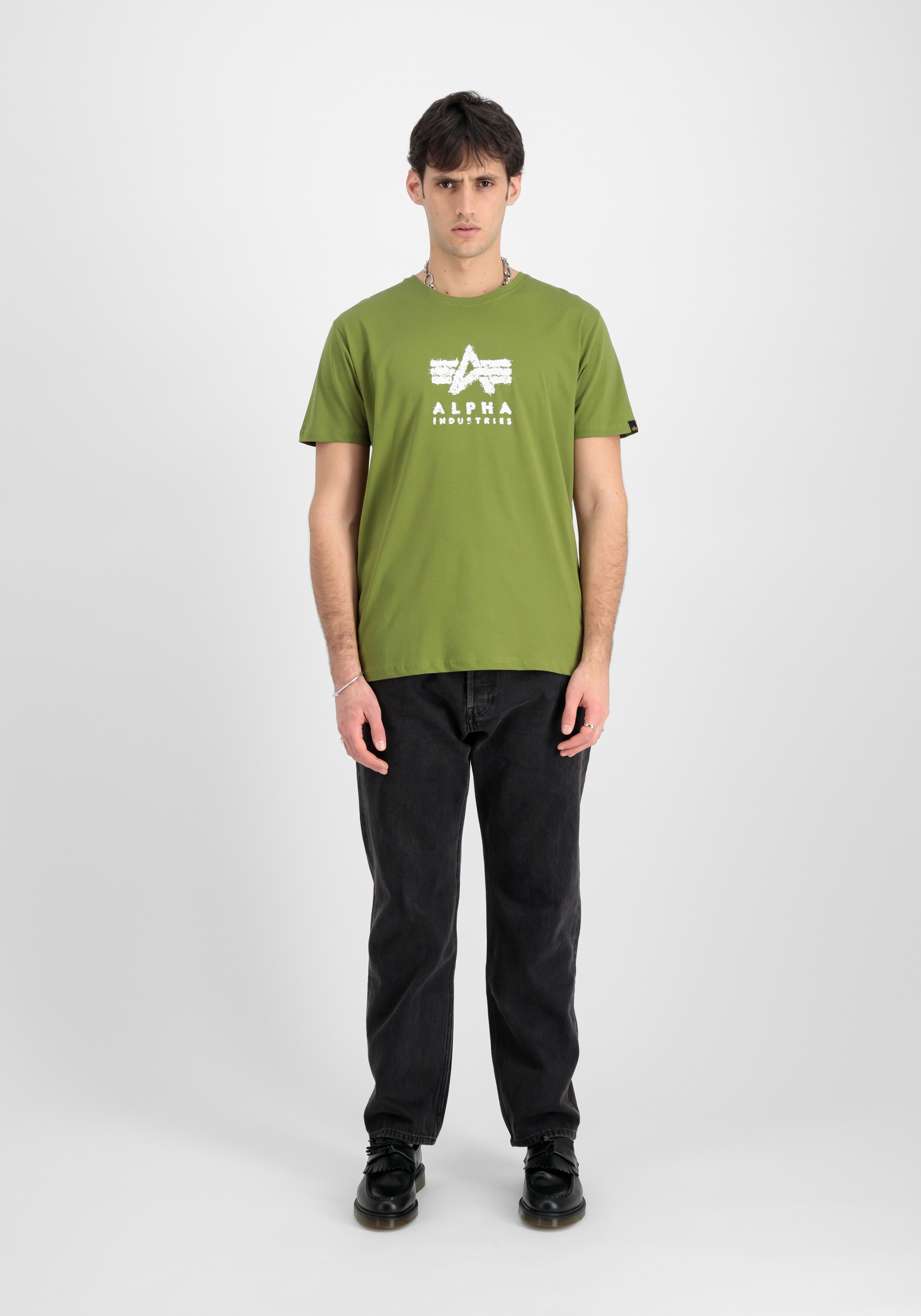 Alpha Industries T-Shirt »ALPHA INDUSTRIES Men - T-Shirts Grunge Logo T«