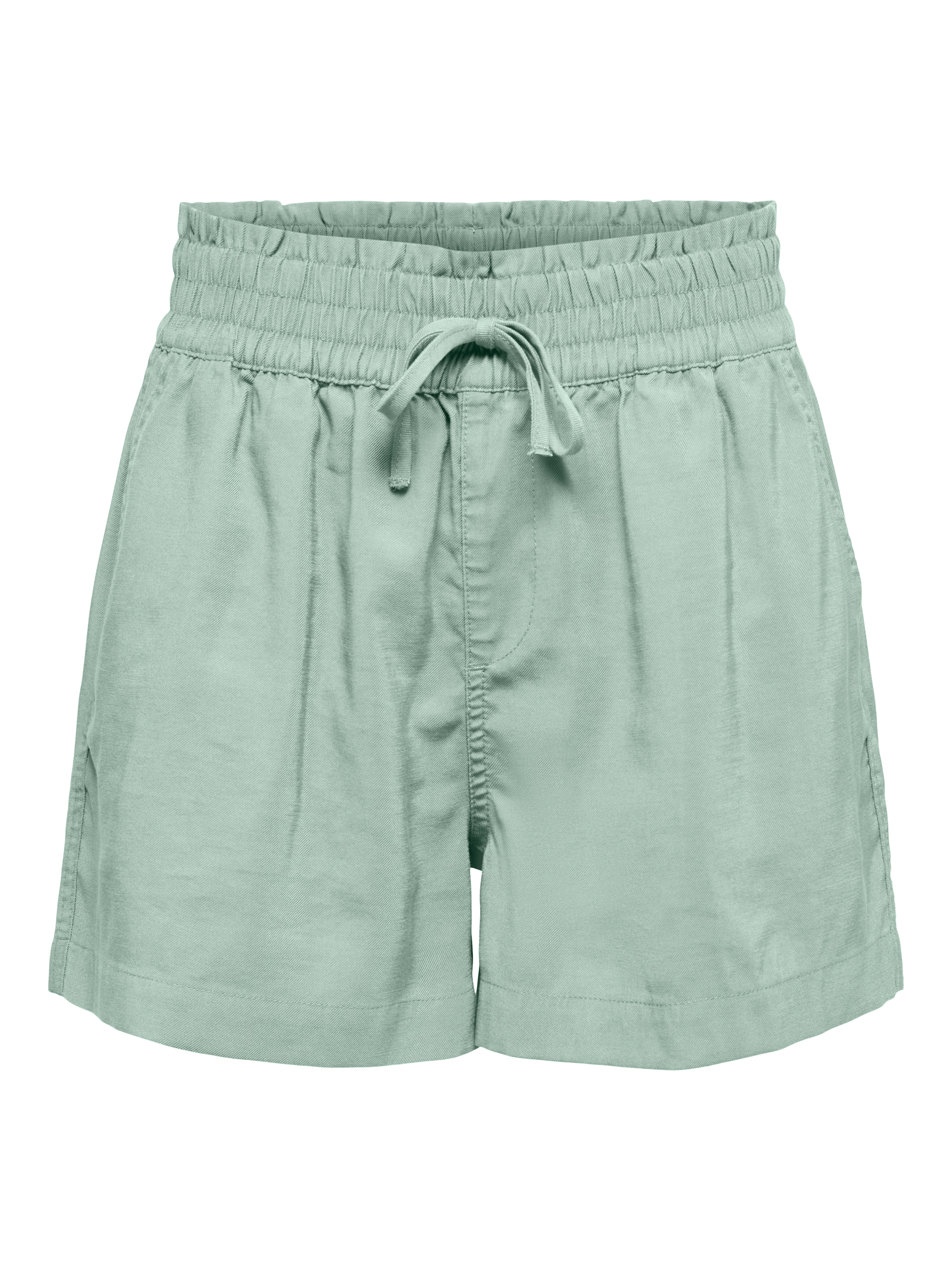 ONLY Shorts »ONLARIS LIFE PULL UP SHORTS WVN CC«  mit Bindeverschluss