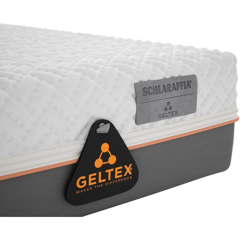 Schlaraffia Gelschaummatratze »Matratze GELTEX® Quantum 180, 90x200 cm und weitere Größen erhältlich«, 18 cm hoch, Raumgewicht: 45 kg/m³, (1 St.)